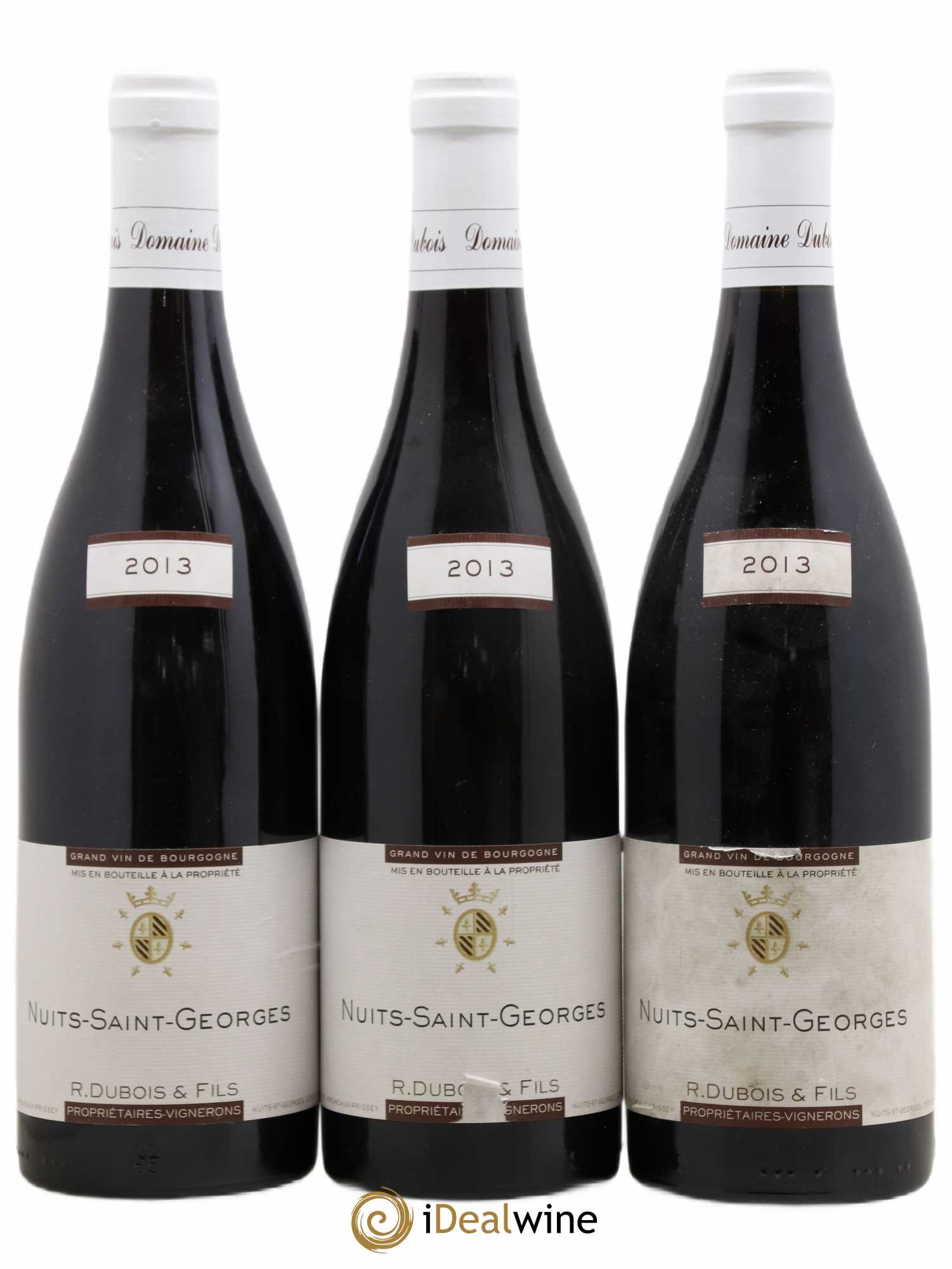 Nuits-Saint-Georges Domaine Dubois 2013 - Lot de 3 bouteilles - 0