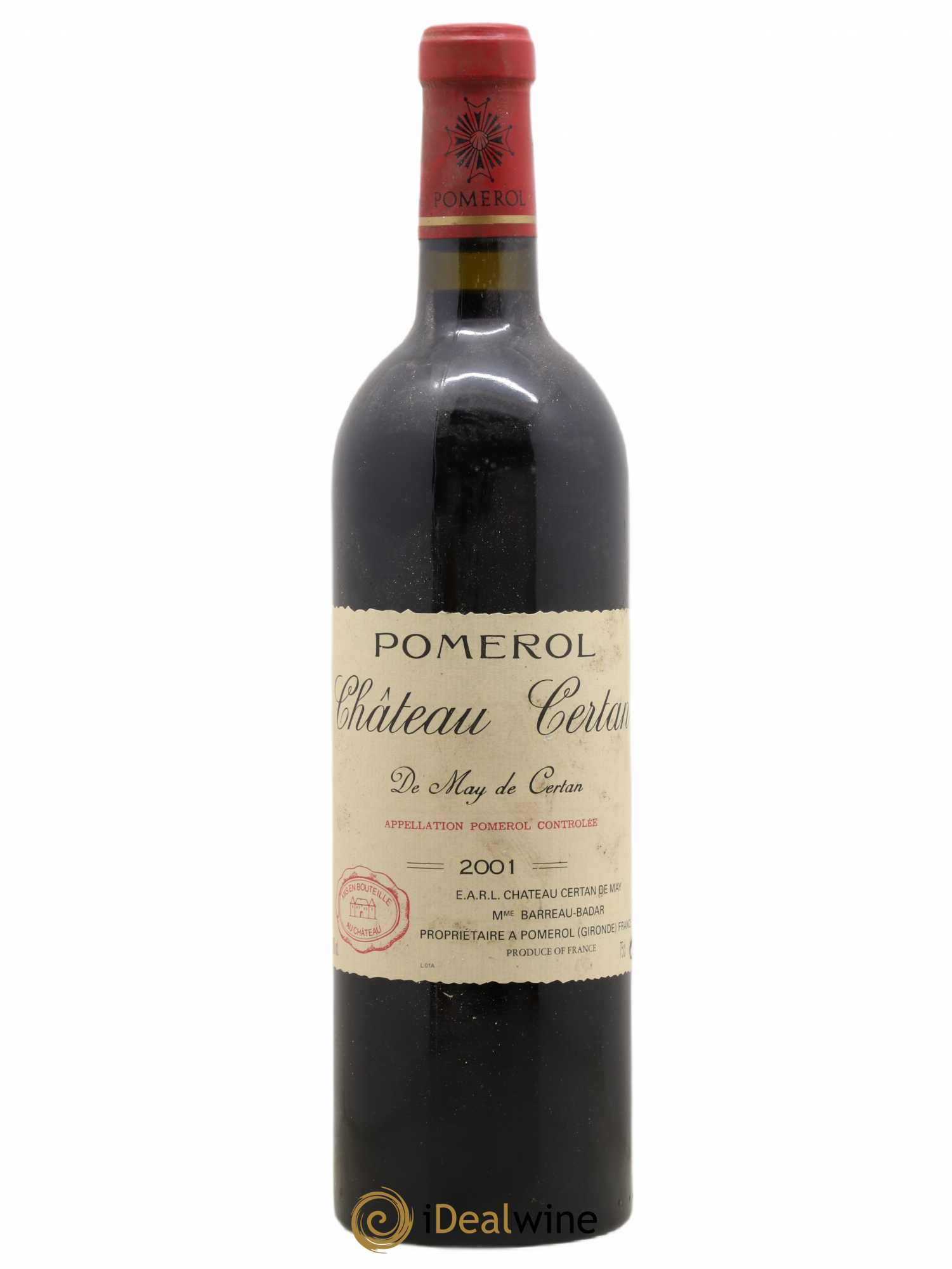 Château Certan de May 2002 - Lot de 1 bouteille - 0