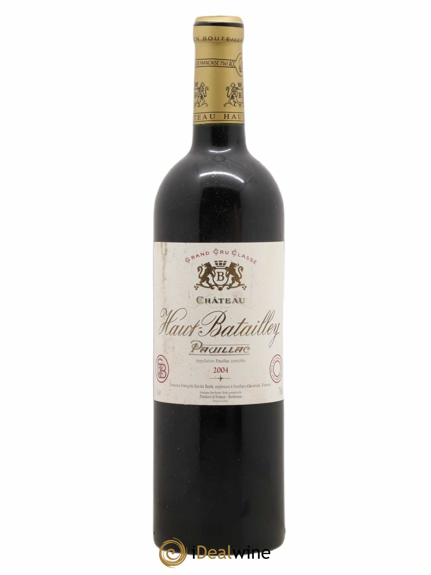 Château Haut Batailley 5ème Grand Cru Classé 2004 - Lot de 1 bouteille - 0