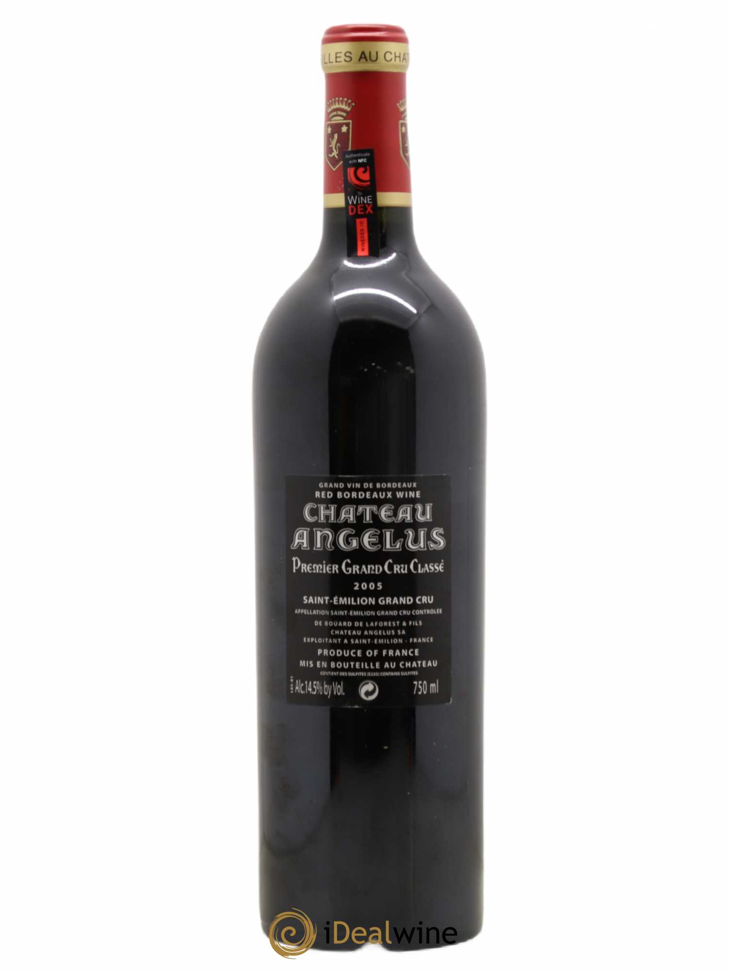 Château Angélus 1er Grand Cru Classé A 2005 - Lot de 1 bouteille - 1