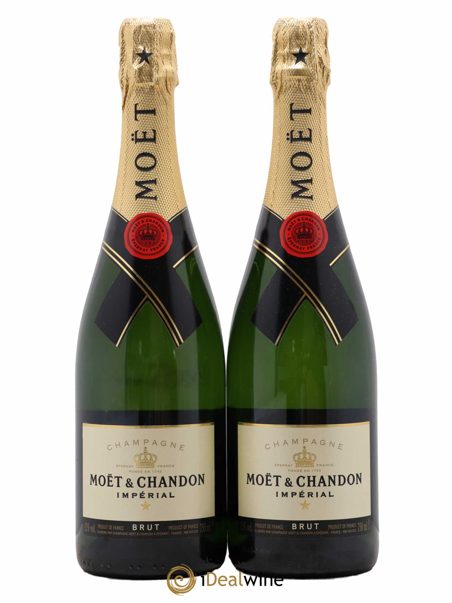Impérial Brut Moët et Chandon - Lot de 2 bouteilles - 0