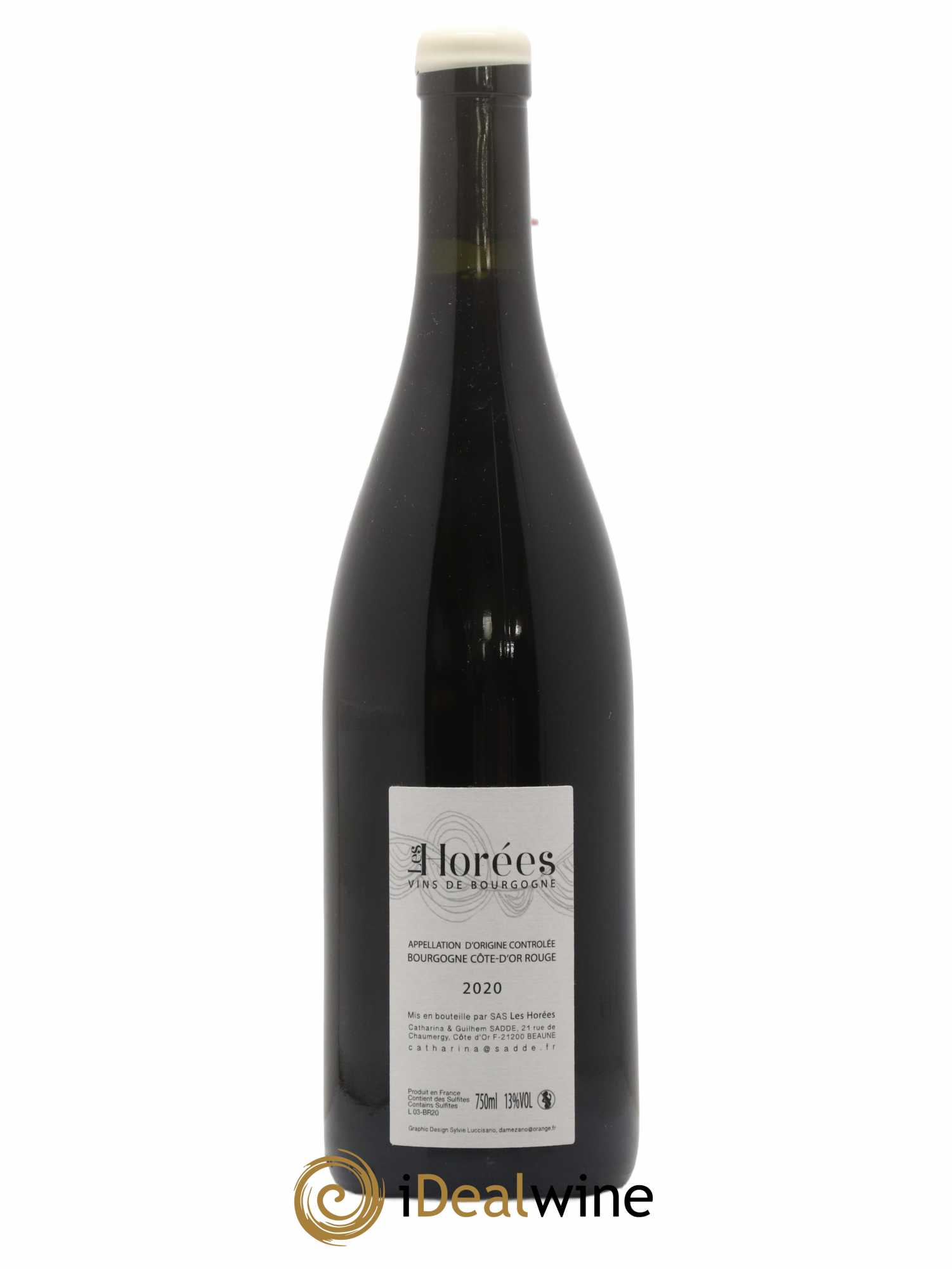 Bourgogne Le Vieux Sage Les Horées 2020 - Lot de 1 bouteille - 1