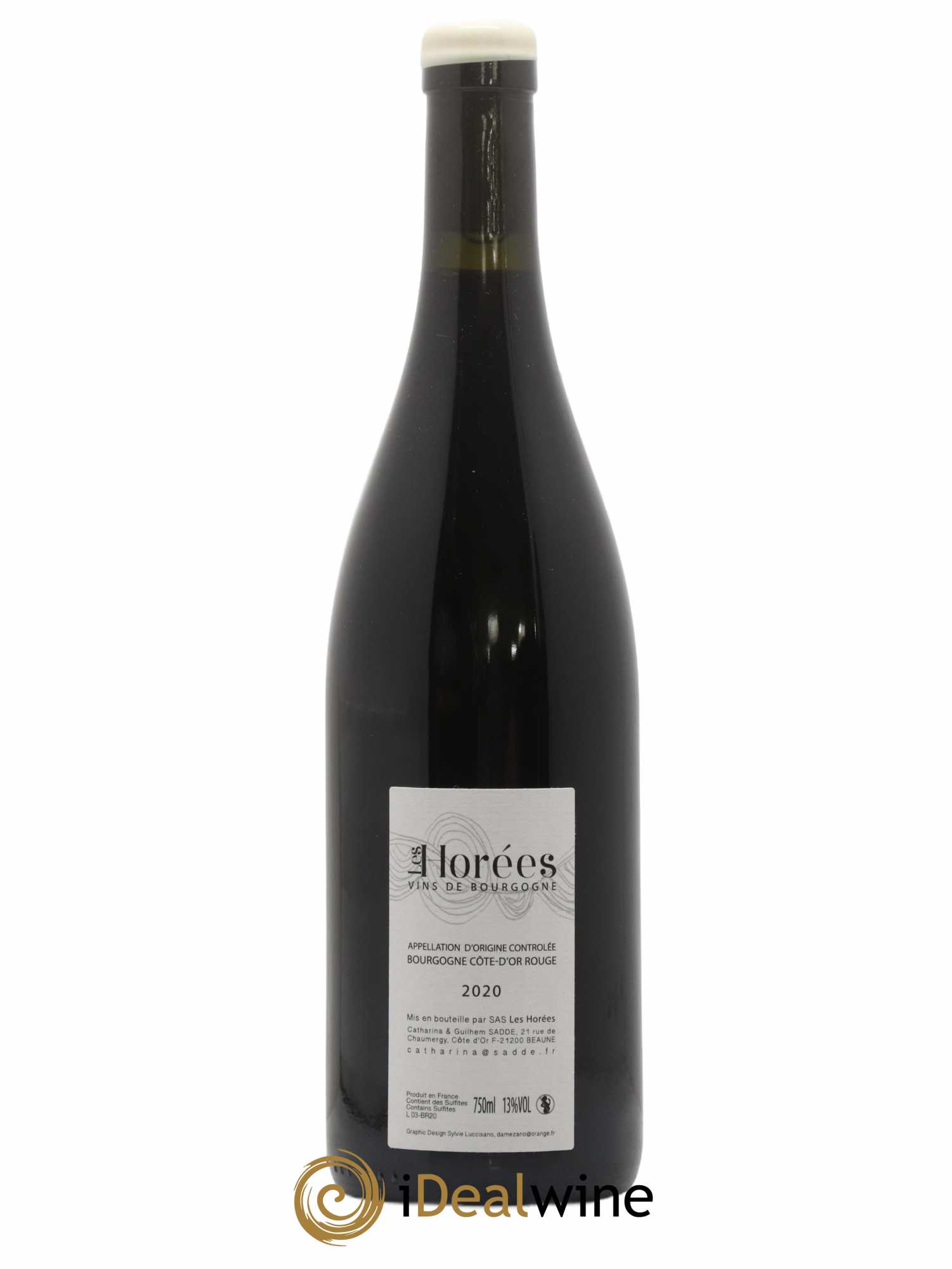 Bourgogne Le Vieux Sage Les Horées 2020 - Lot de 1 bouteille - 1