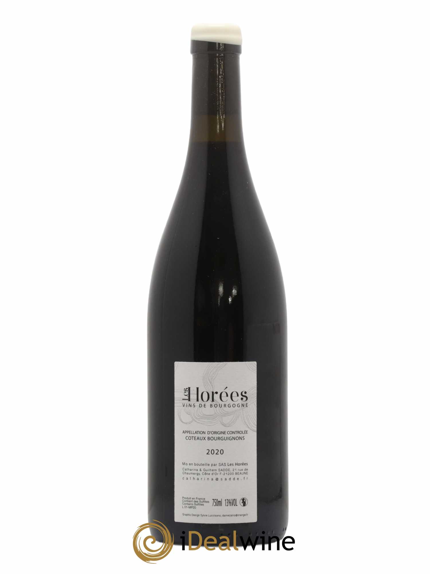 Côteaux Bourguignons Mon Poulain Les Horées 2020 - Lot of 1 bottle - 1