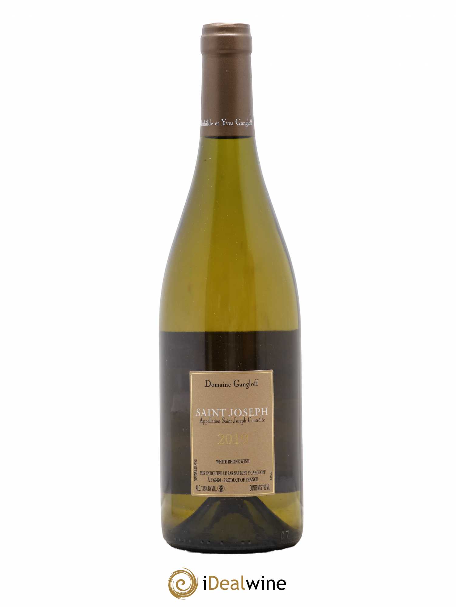 Saint-Joseph Gangloff (Domaine) 2019 - Lot de 1 bouteille - 1