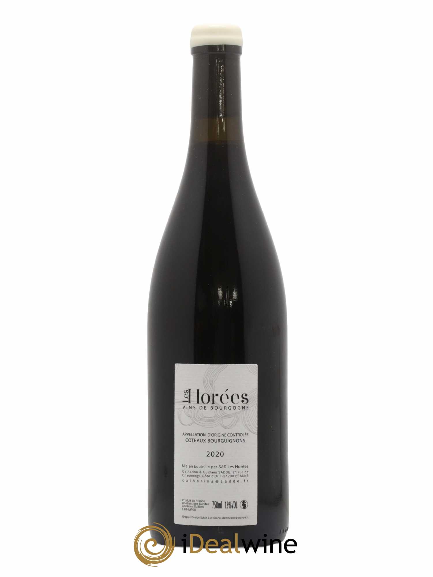 Coteaux Bourguignons Mon Poulain Les Horées 2020 - Lot de 1 bouteille - 1
