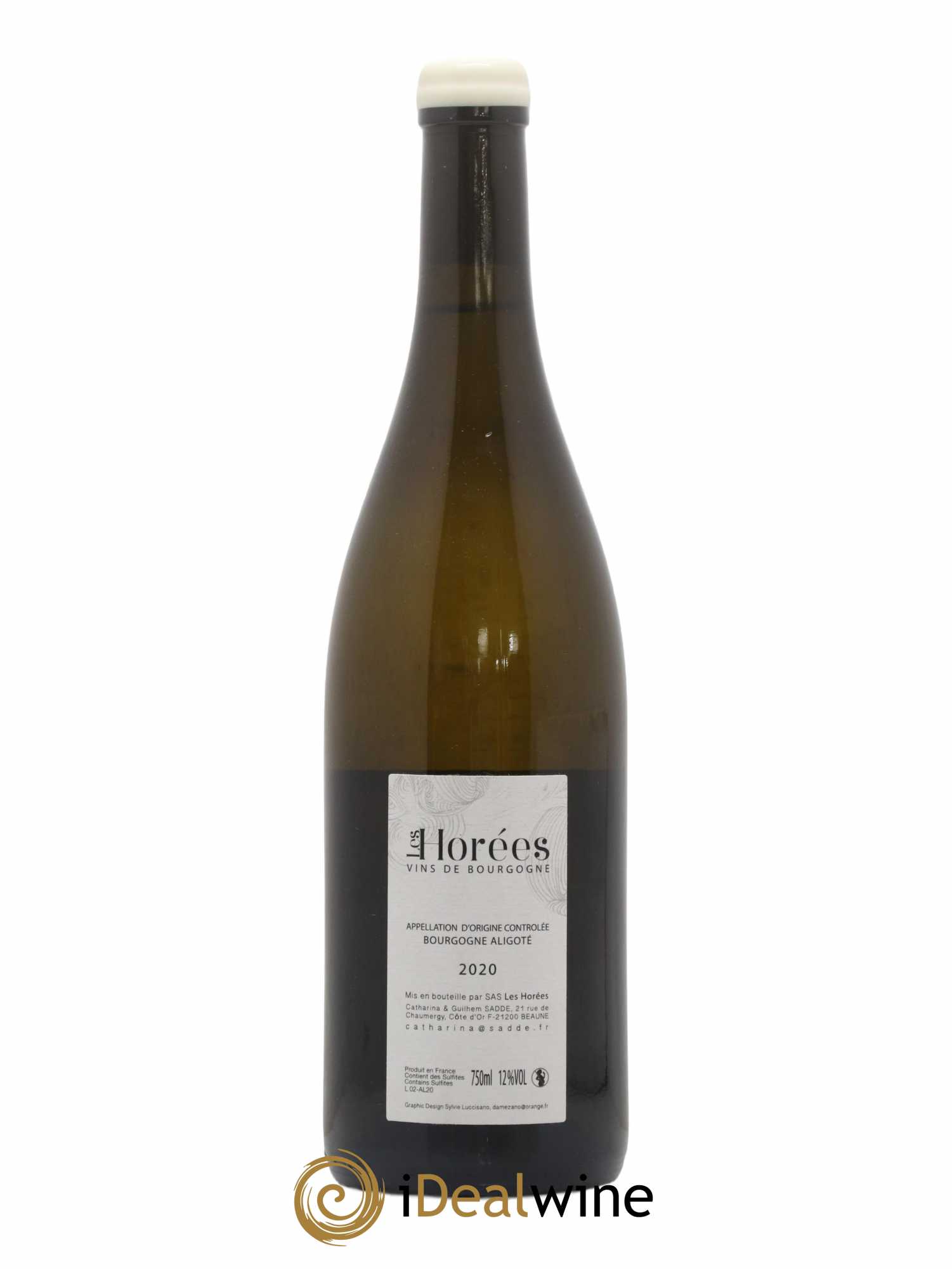 Bourgogne Aligoté En Coulezain Les Horées (sans prix de réserve) 2020 - Lot de 1 bouteille - 1