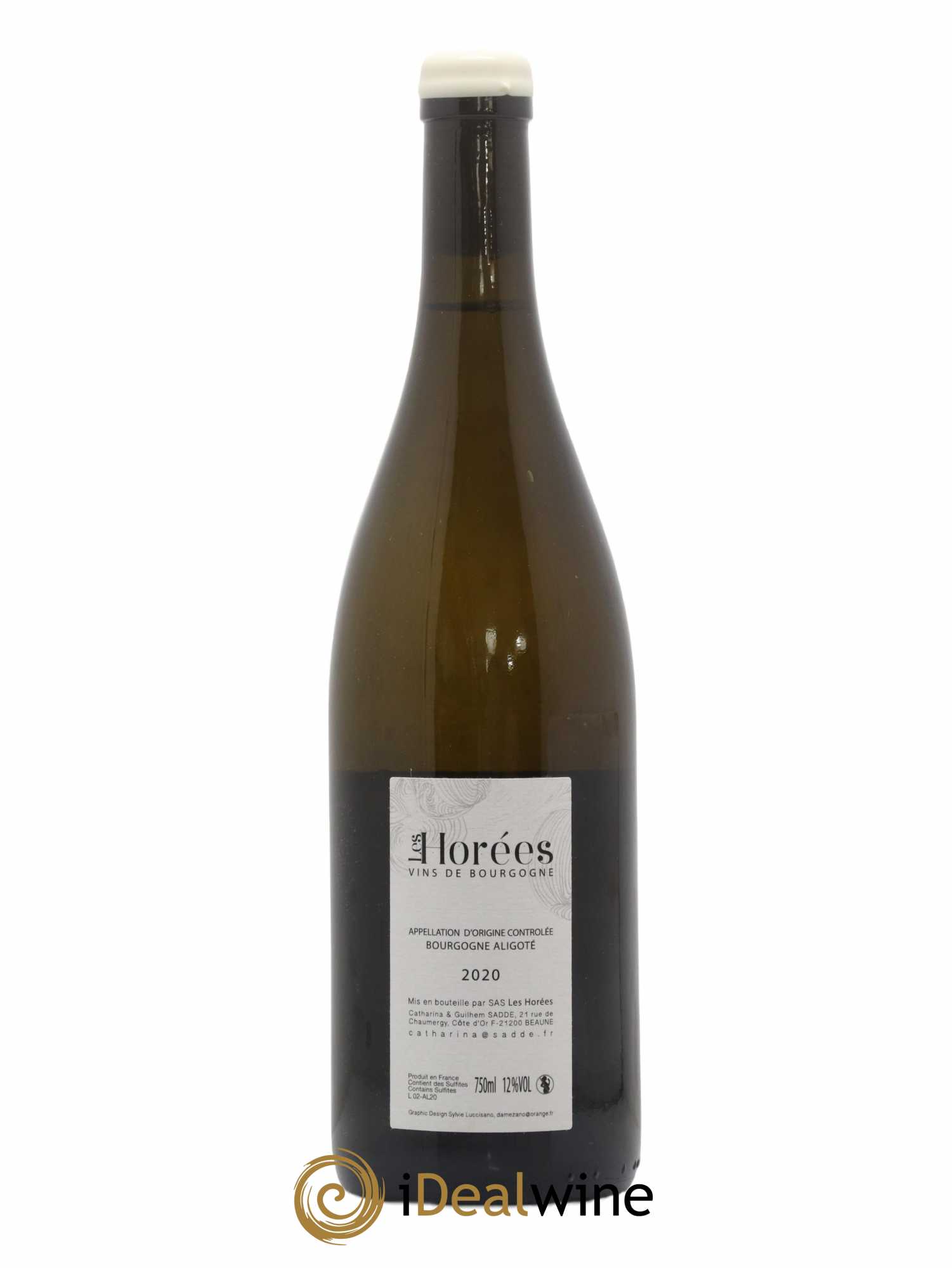 Bourgogne Aligoté En Coulezain Les Horées 2020 - Lot de 1 bouteille - 1