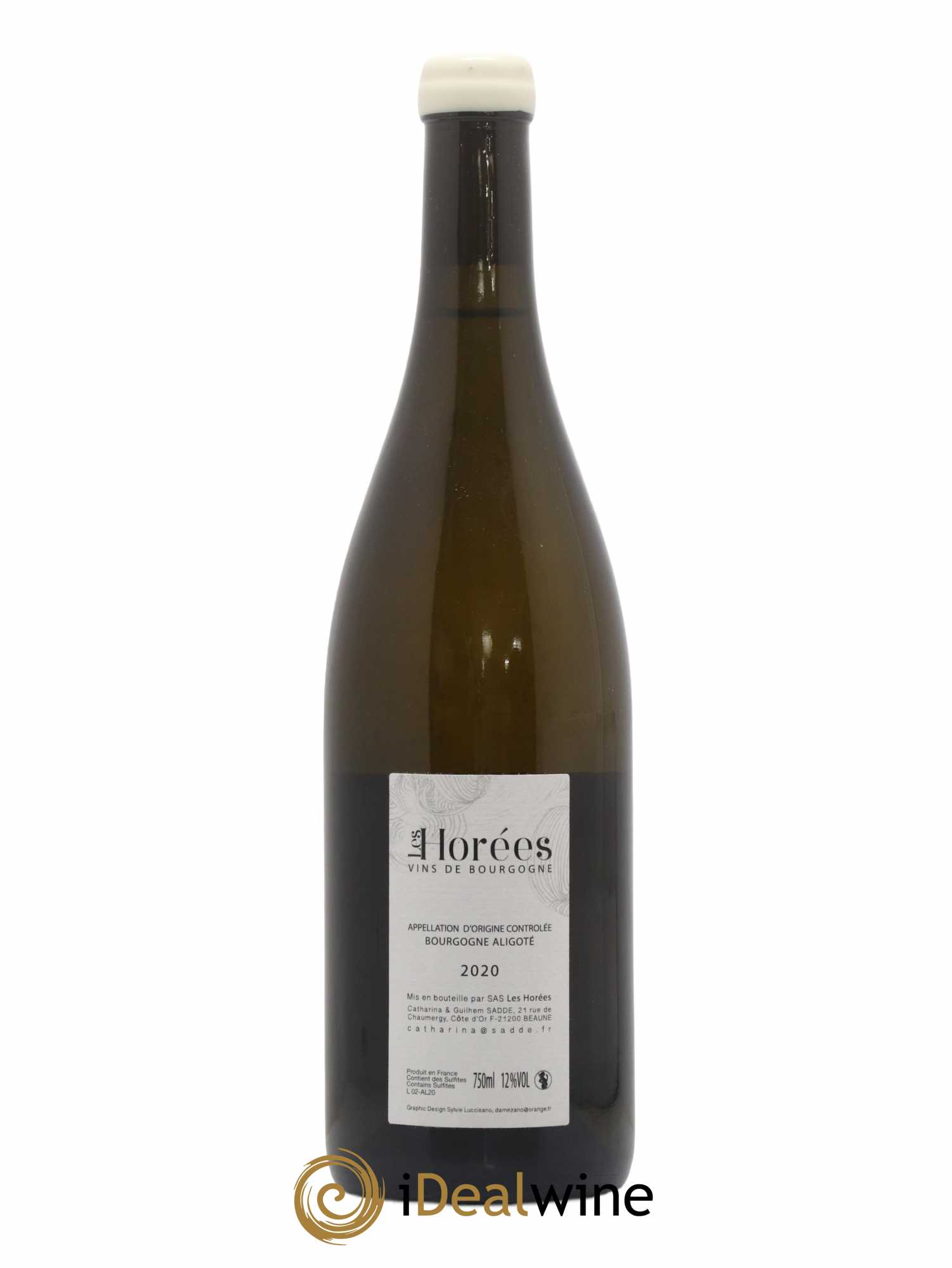 Bourgogne Aligoté En Coulezain Les Horées 2020 - Lot de 1 bouteille - 1