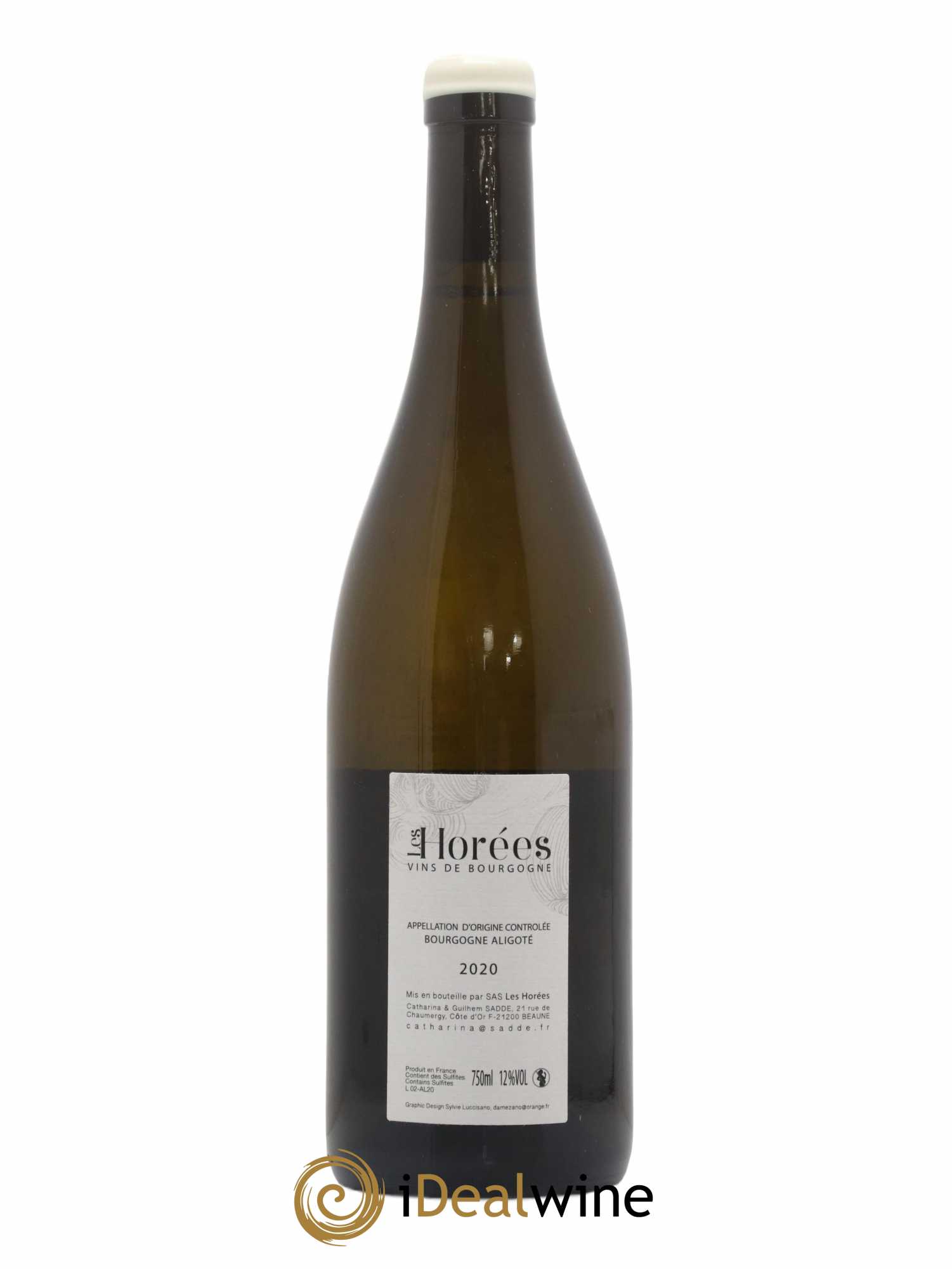 Bourgogne Aligoté En Coulezain Les Horées 2020 - Lot de 1 bouteille - 1