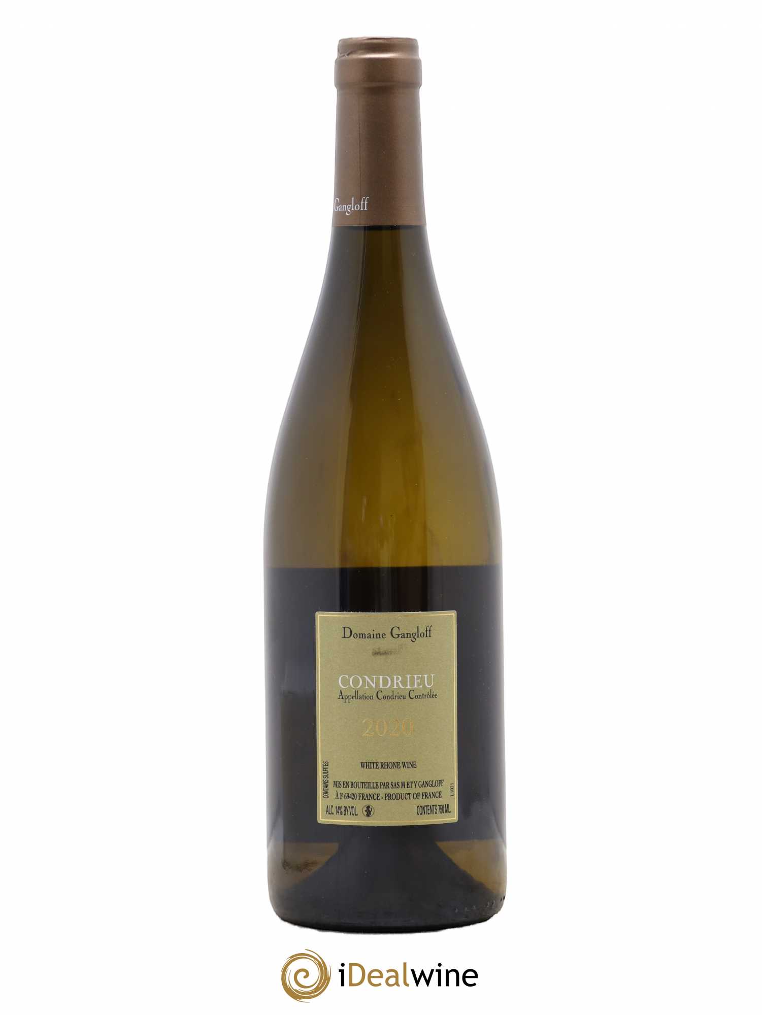 Condrieu Domaine Gangloff (Domaine) 2020 - Lot de 1 bouteille - 1
