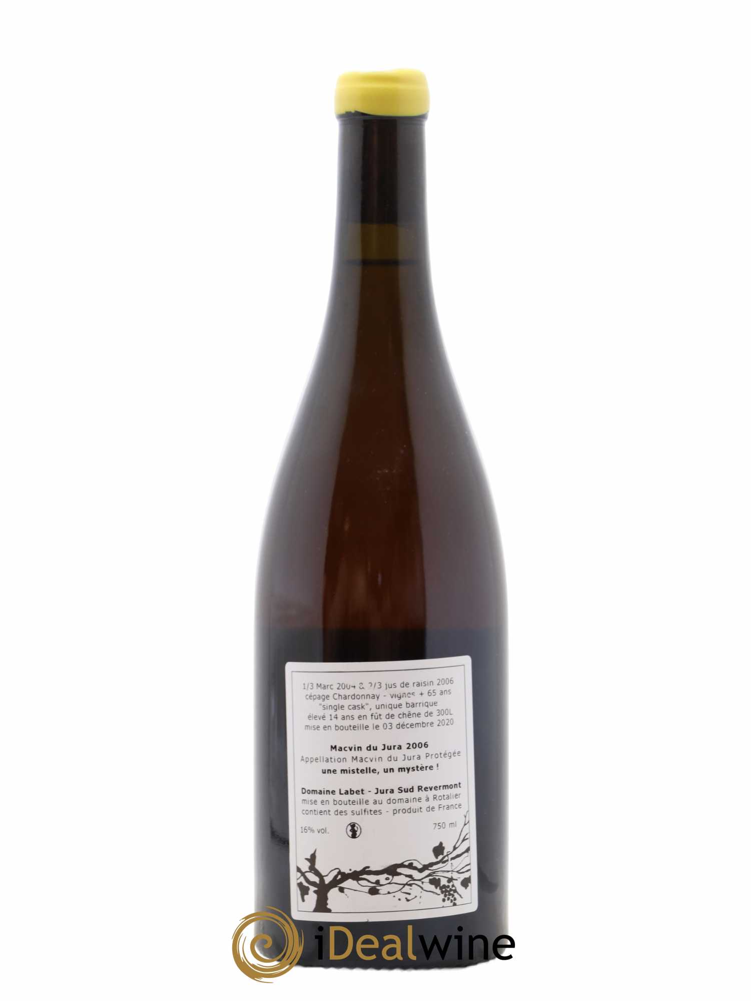 Pays d'Hérault Grange des Pères Laurent Vaillé 2015 - Lot de 1 bouteille - 1