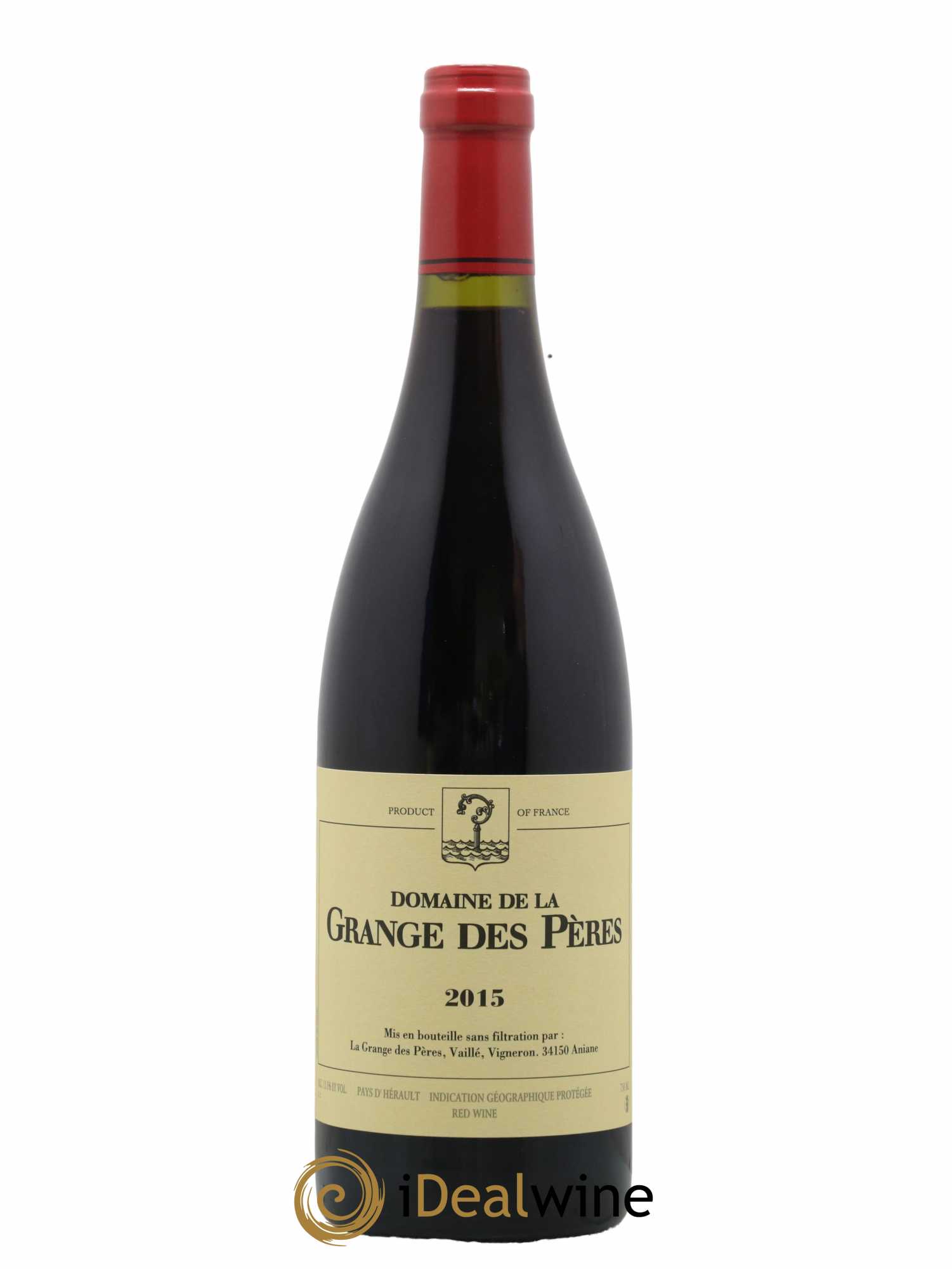 IGP Pays d'Hérault Grange des Pères Laurent Vaillé 2015 - Lotto di 1 bottiglia - 0