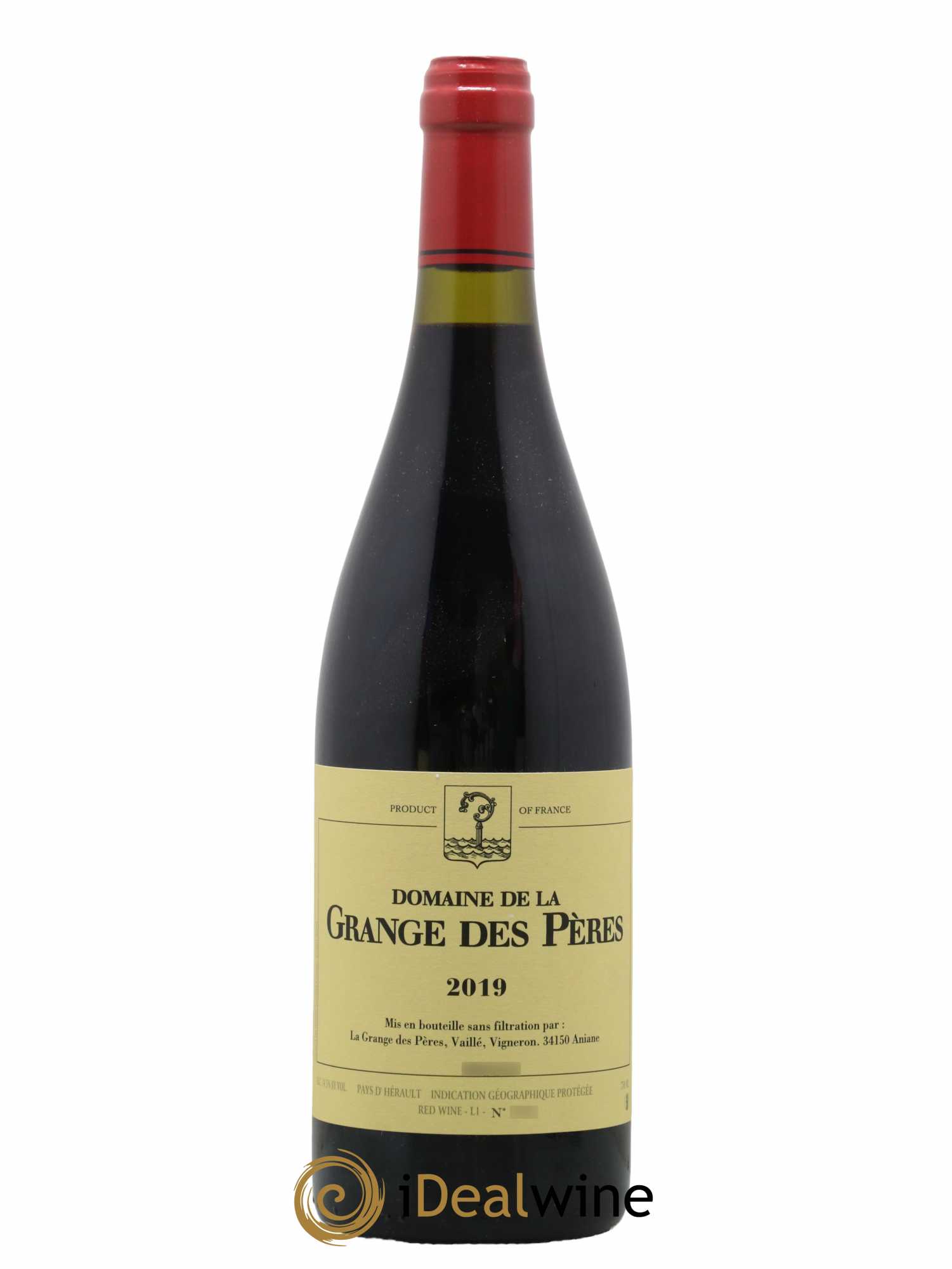 IGP Pays d'Hérault Grange des Pères Laurent Vaillé 2019 - Lotto di 1 bottiglia - 0