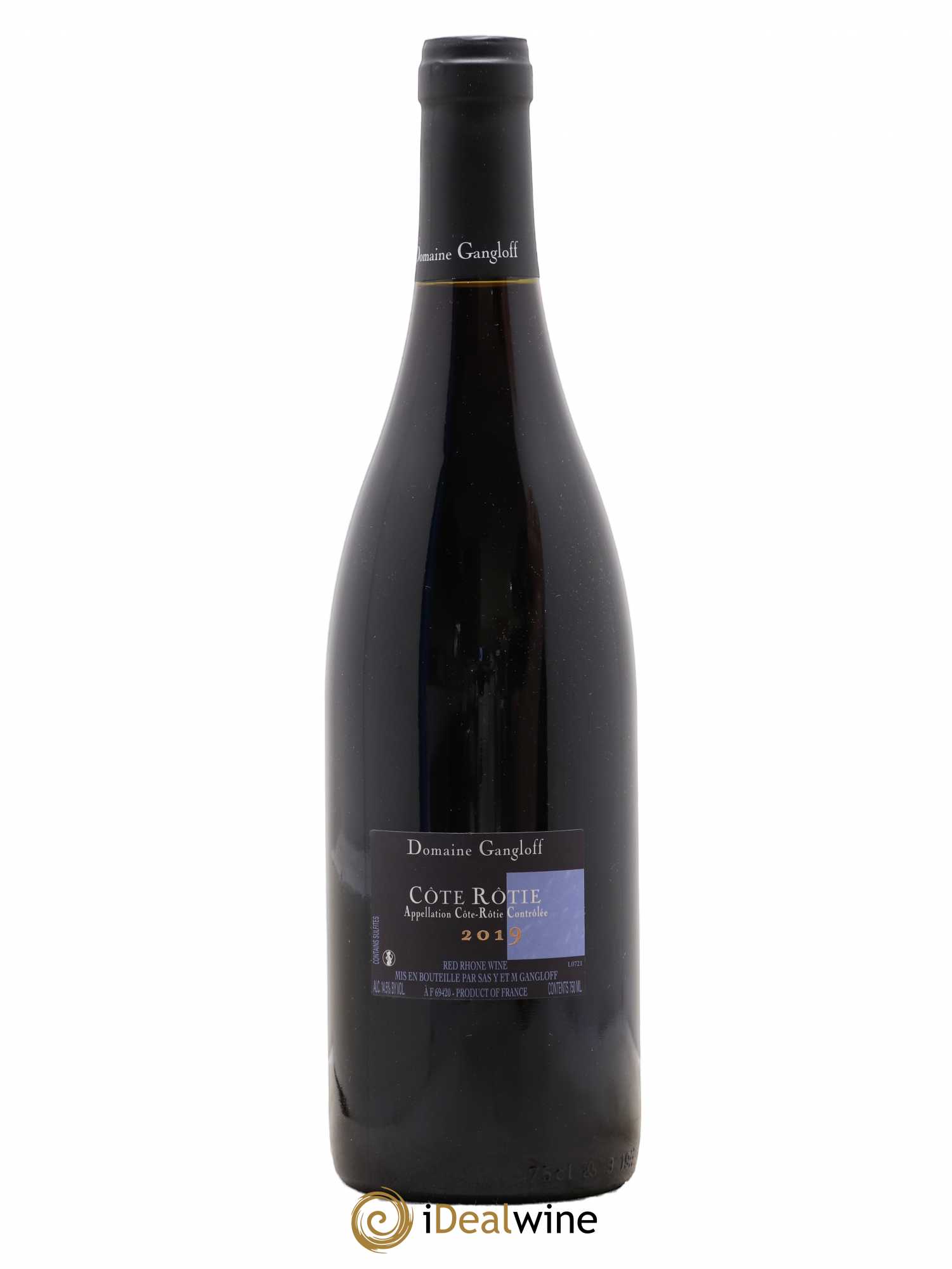 Côte-Rôtie La Barbarine Gangloff (Domaine) 2019 - Lot de 1 bouteille - 1