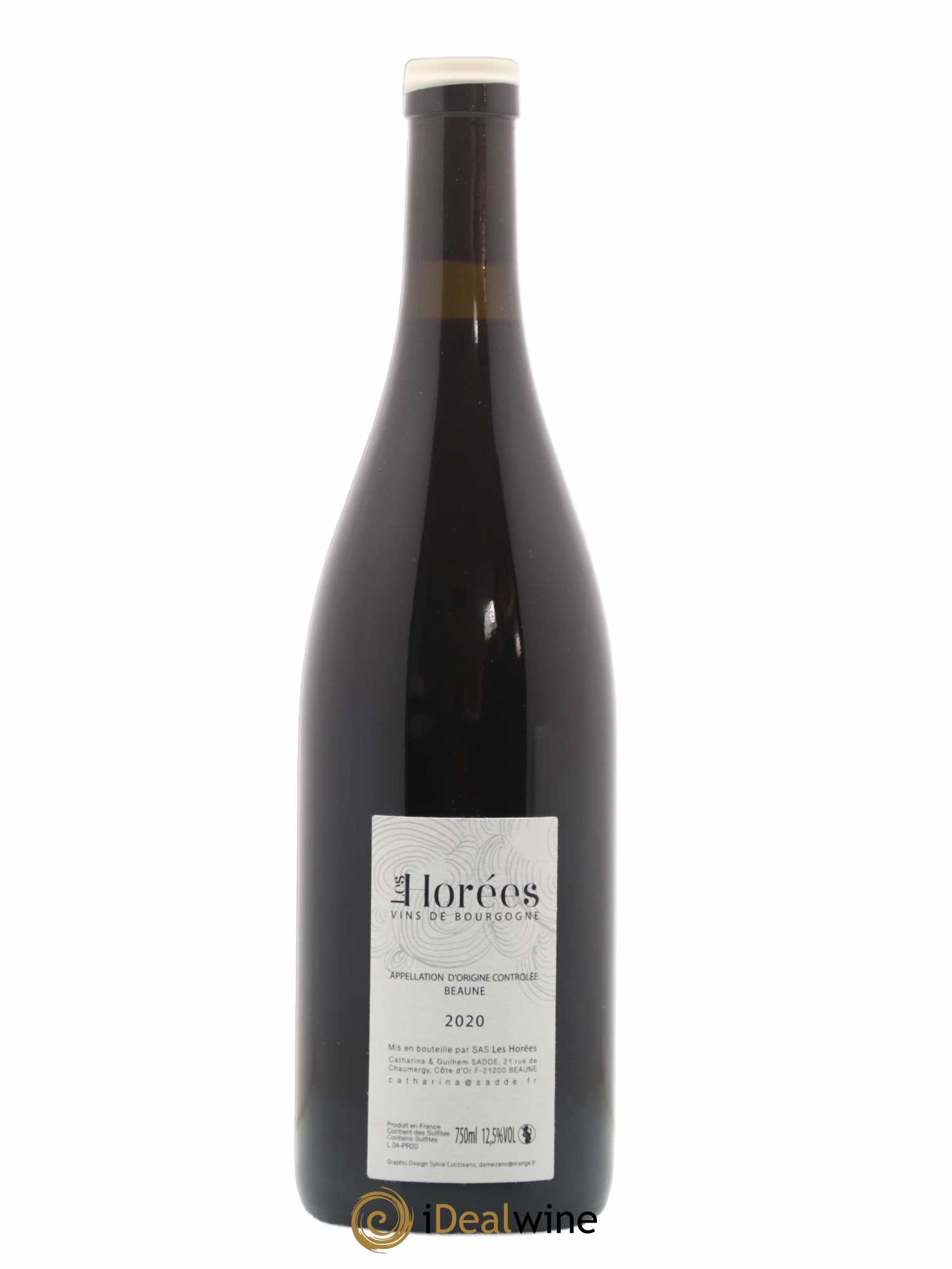 Beaune Les Prévolles Les Horées 2020 - Lot de 1 bouteille - 1