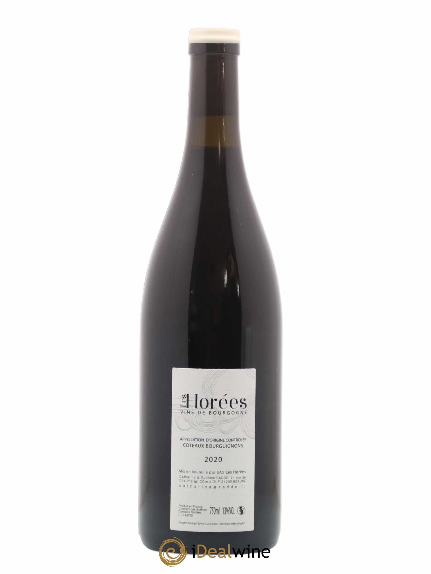 Coteaux Bourguignons Mon Poulain Les Horées  (sans prix de réserve) 2020 - Lot de 1 bouteille - 1