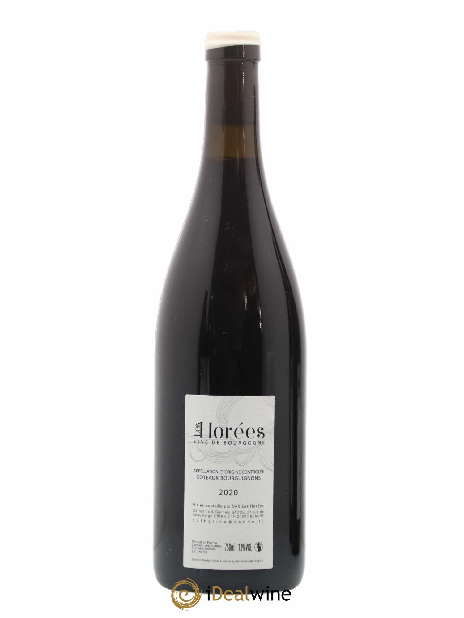 Coteaux Bourguignons Mon Poulain Les Horées  (sans prix de réserve) 2020 - Lot de 1 bouteille - 1
