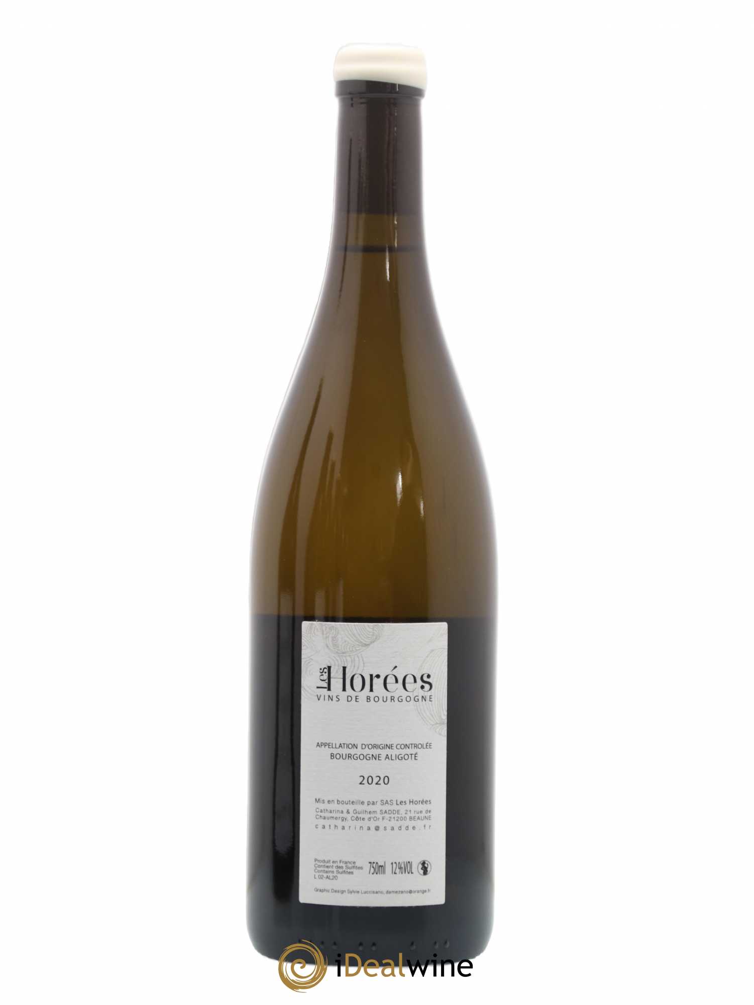Bourgogne Aligoté En Coulezain Les Horées (sans prix de réserve) 2020 - Lot de 1 bouteille - 1