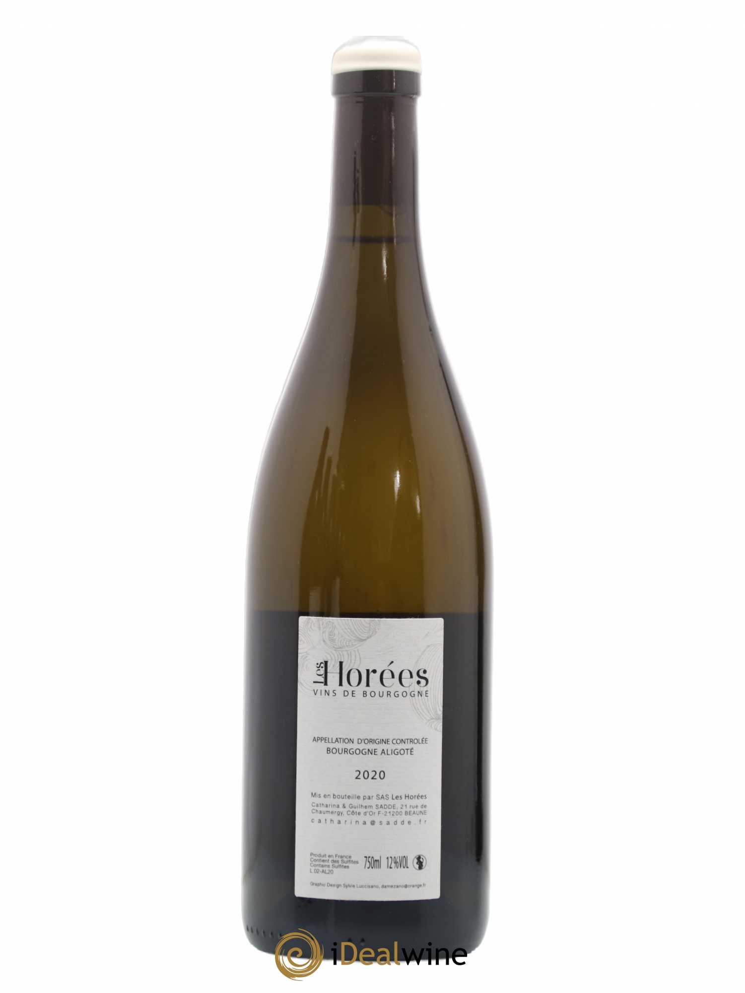 Bourgogne Aligoté En Coulezain Les Horées (sans prix de réserve) 2020 - Lot de 1 bouteille - 1