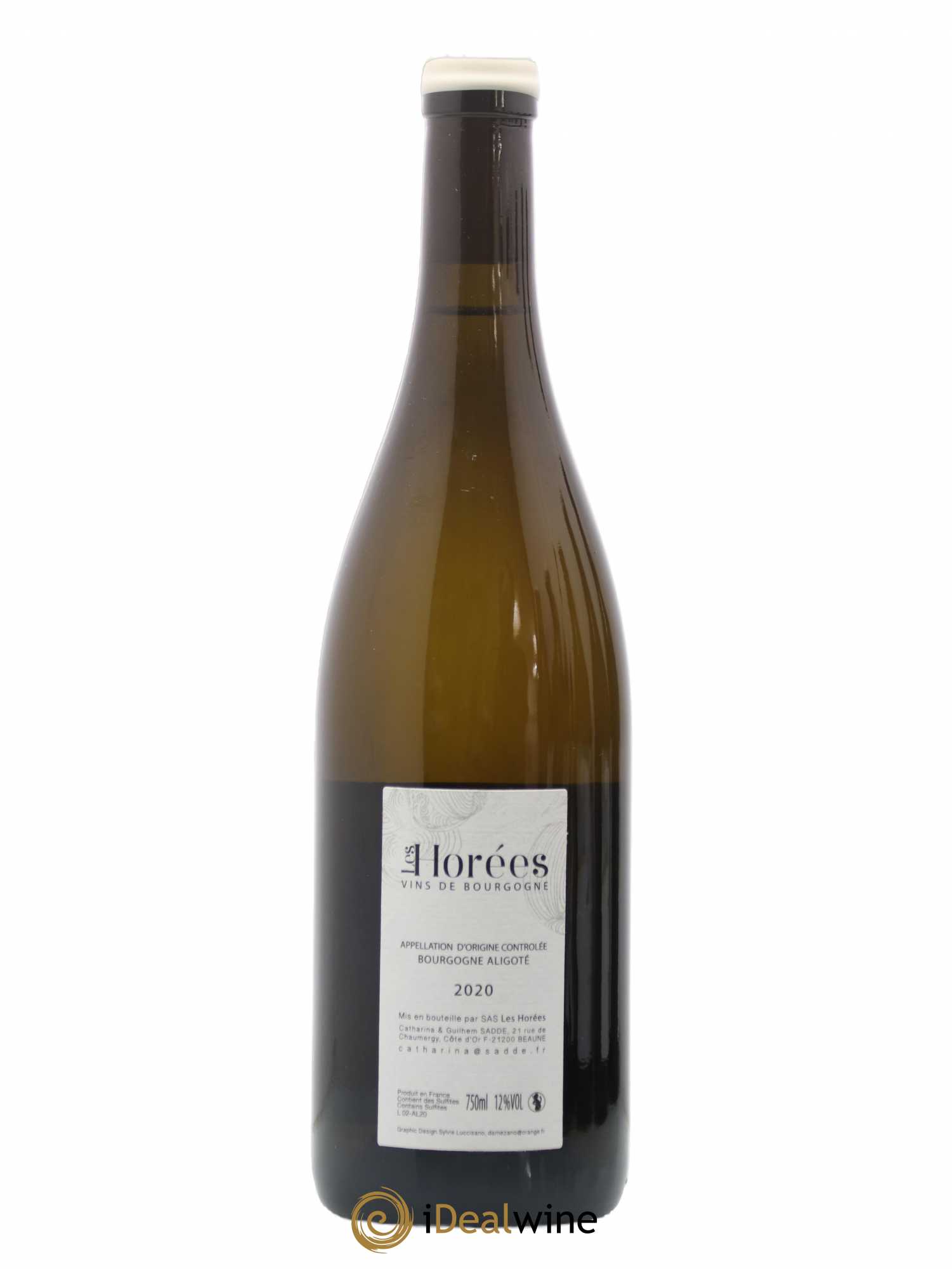 Bourgogne Aligoté En Coulezain Les Horées (sans prix de réserve) 2020 - Lot de 1 bouteille - 1