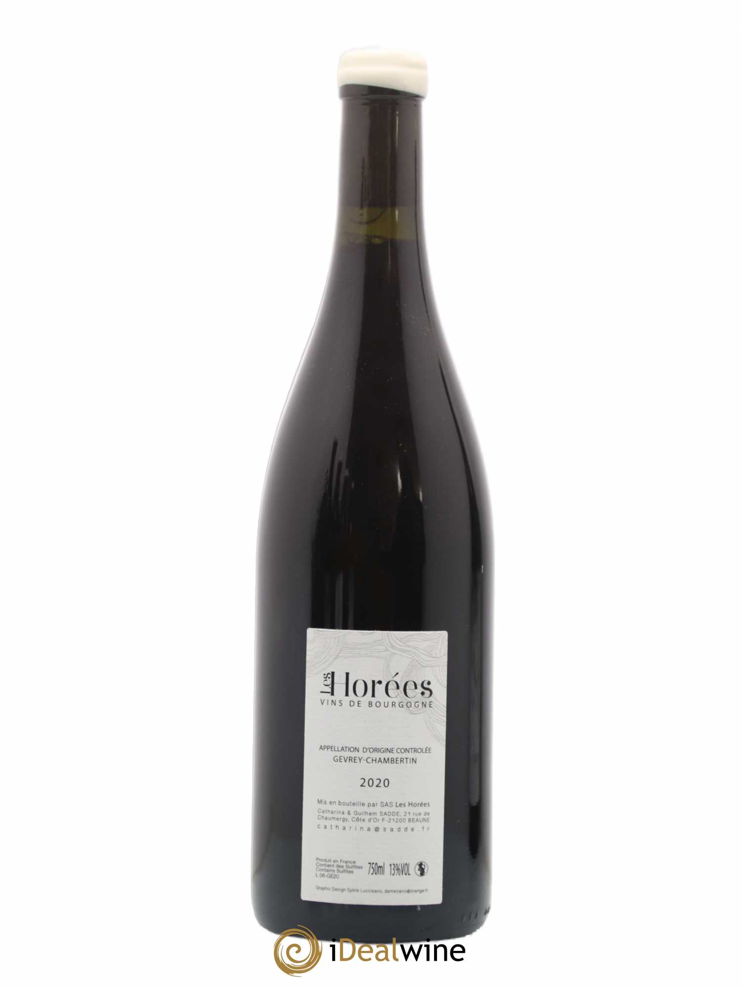 Gevrey-Chambertin En Reniard Les Horées (sans prix de réserve) 2020 - Lot de 1 bouteille - 1