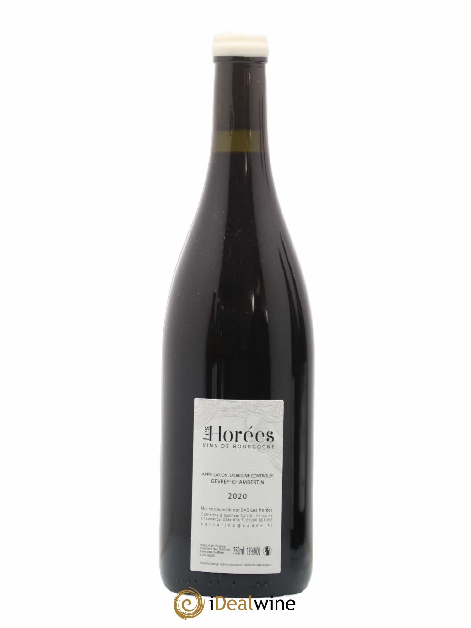 Gevrey-Chambertin En Reniard Les Horées (sans prix de réserve) 2020 - Lot de 1 bouteille - 1