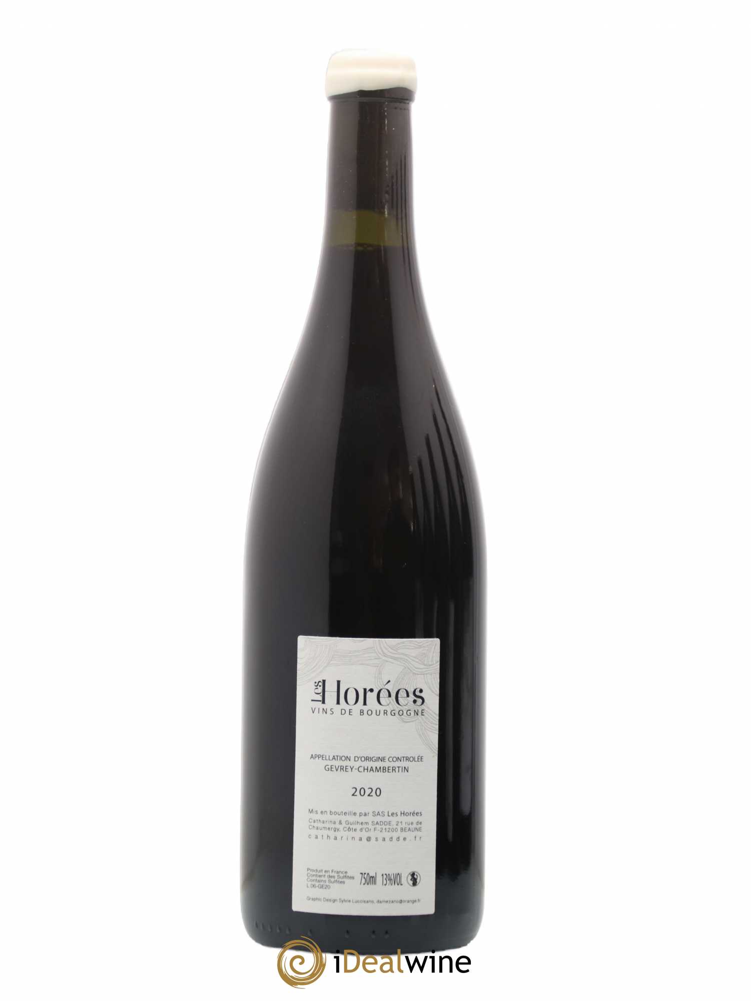 Gevrey-Chambertin En Reniard Les Horées 2020 - Lot de 1 bouteille - 1