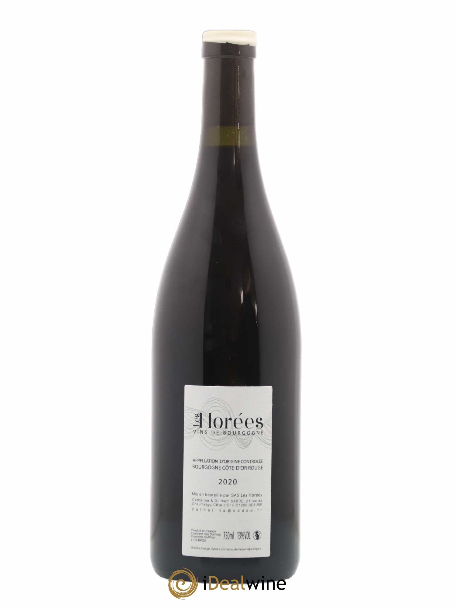 Bourgogne Les Horées Le Vieux Sage (sans prix de réserve) 2020 - Lot de 1 bouteille - 1