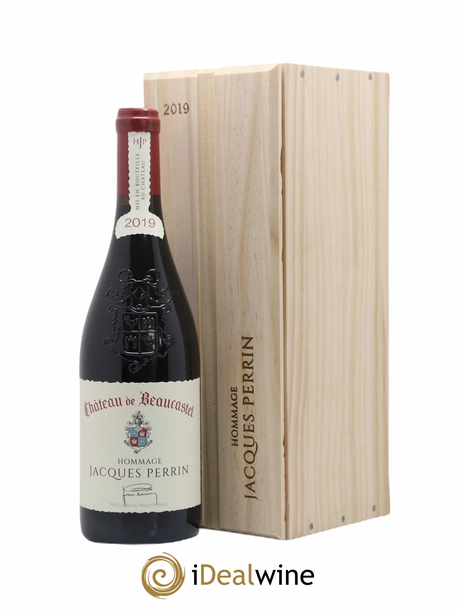 Châteauneuf-du-Pape Château de Beaucastel Hommage à Jacques Perrin Famille Perrin 2019 - Lotto di 1 bottiglia - 0