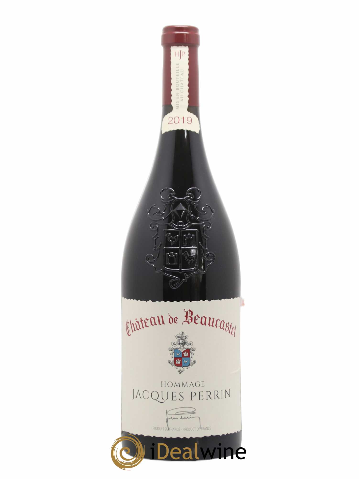 Châteauneuf-du-Pape Château de Beaucastel Hommage à Jacques Perrin Famille Perrin 2019 - Lot de 1 magnum - 1