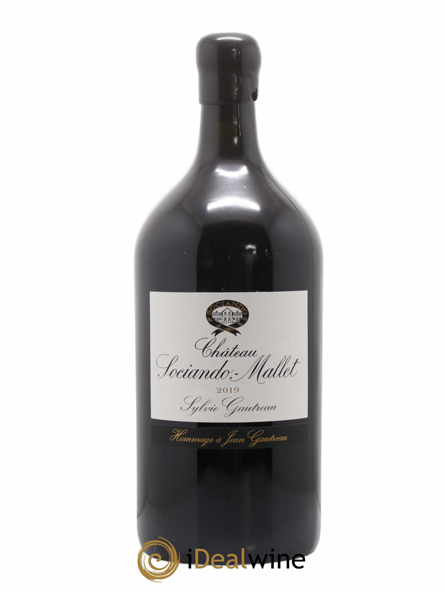 Château Sociando Mallet  2019 - Lot of 1 double magnum - 1