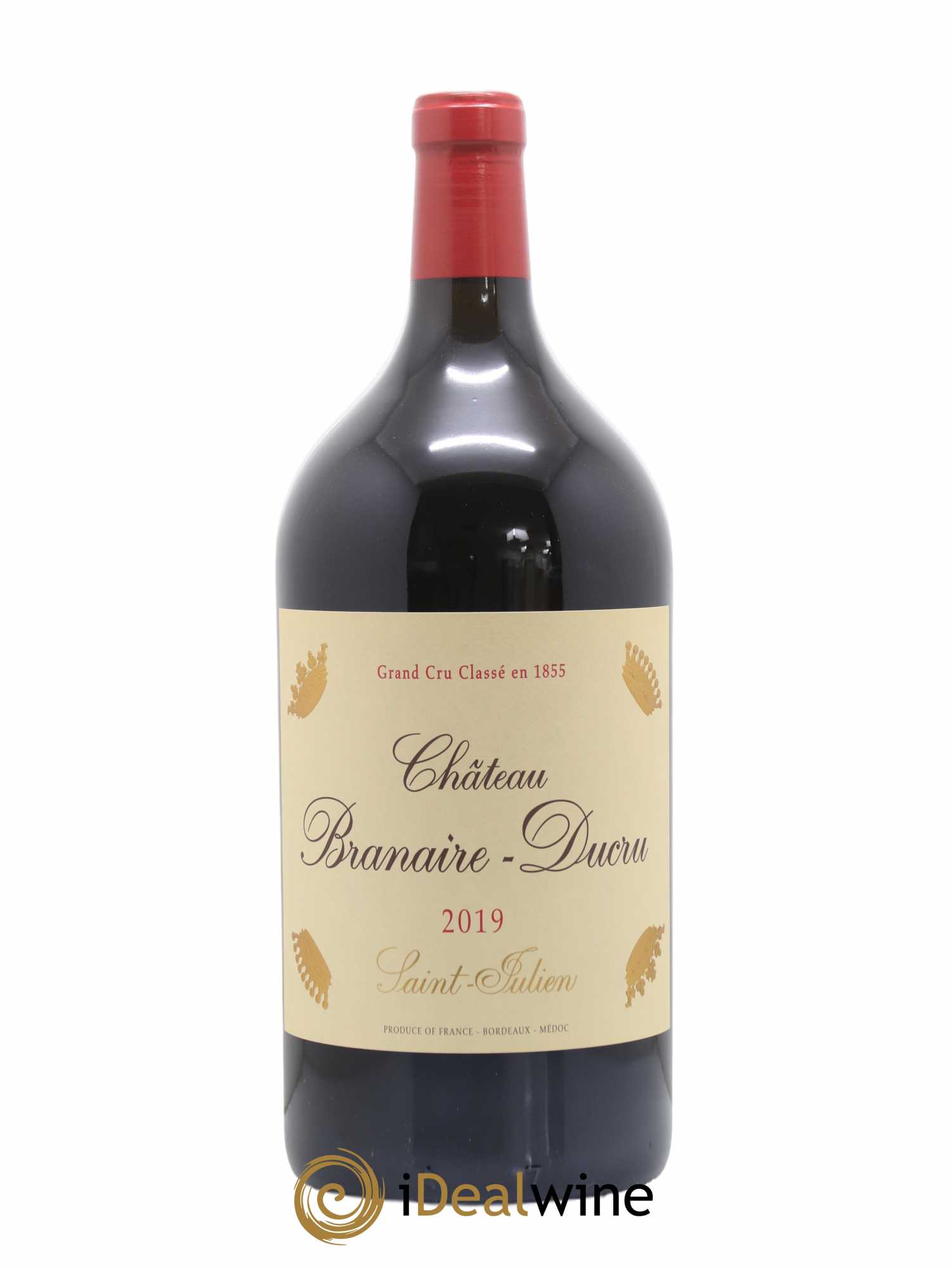 Château Branaire Ducru 4ème Grand Cru Classé  2019 - Lot of 1 double magnum - 1