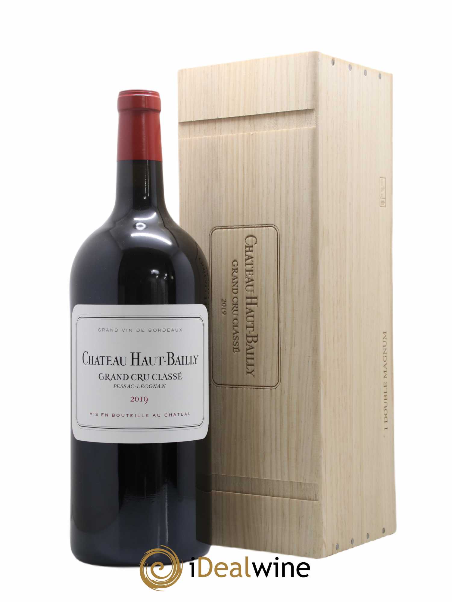 Château Haut-Bailly Cru Classé de Graves 2019 - Lot de 1 double magnum - 0