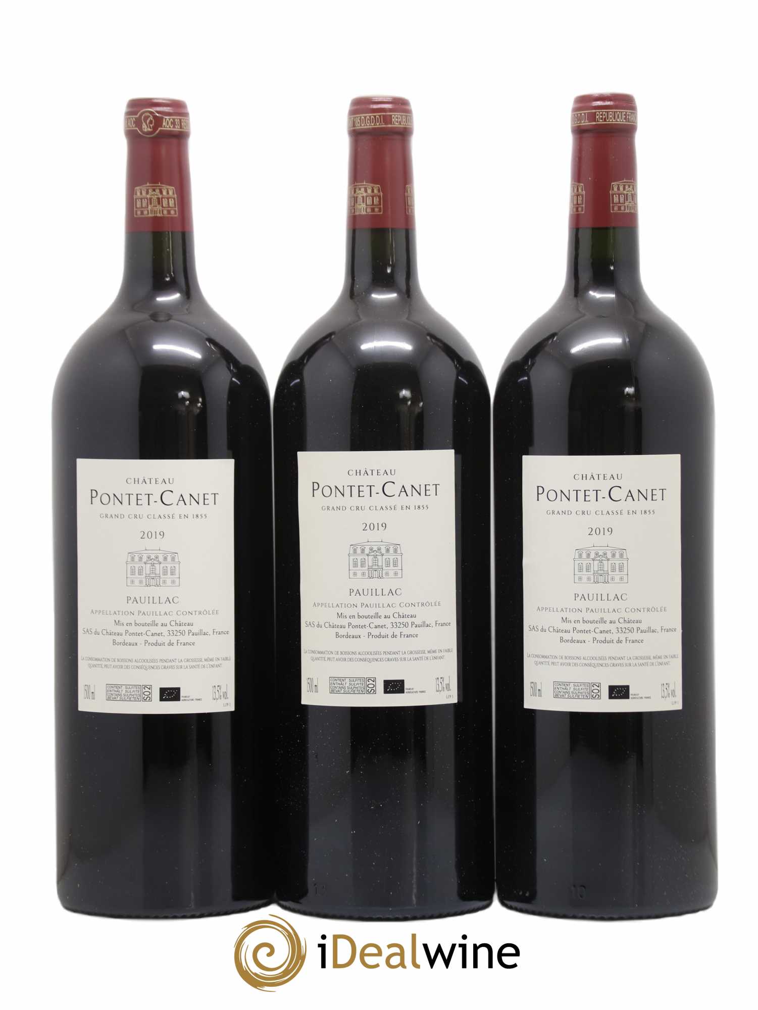 Château Pontet Canet 5ème Grand Cru Classé 2019 - Lot de 6 magnums - 2