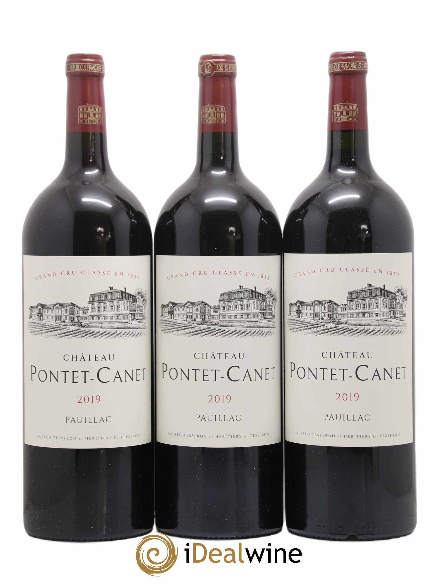 Château Pontet Canet 5ème Grand Cru Classé 2019 - Lot de 6 magnums - 3