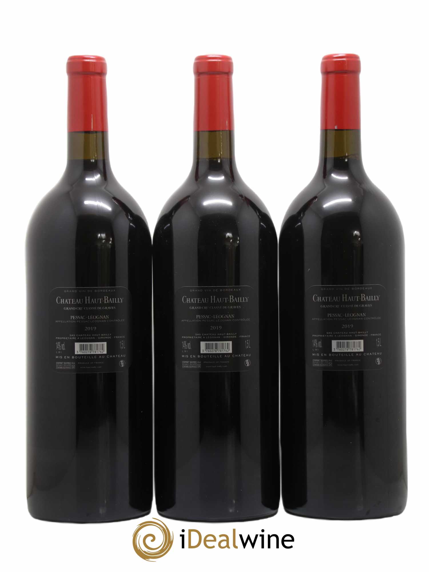 Château Haut-Bailly Cru Classé de Graves 2019 - Lot de 6 magnums - 2