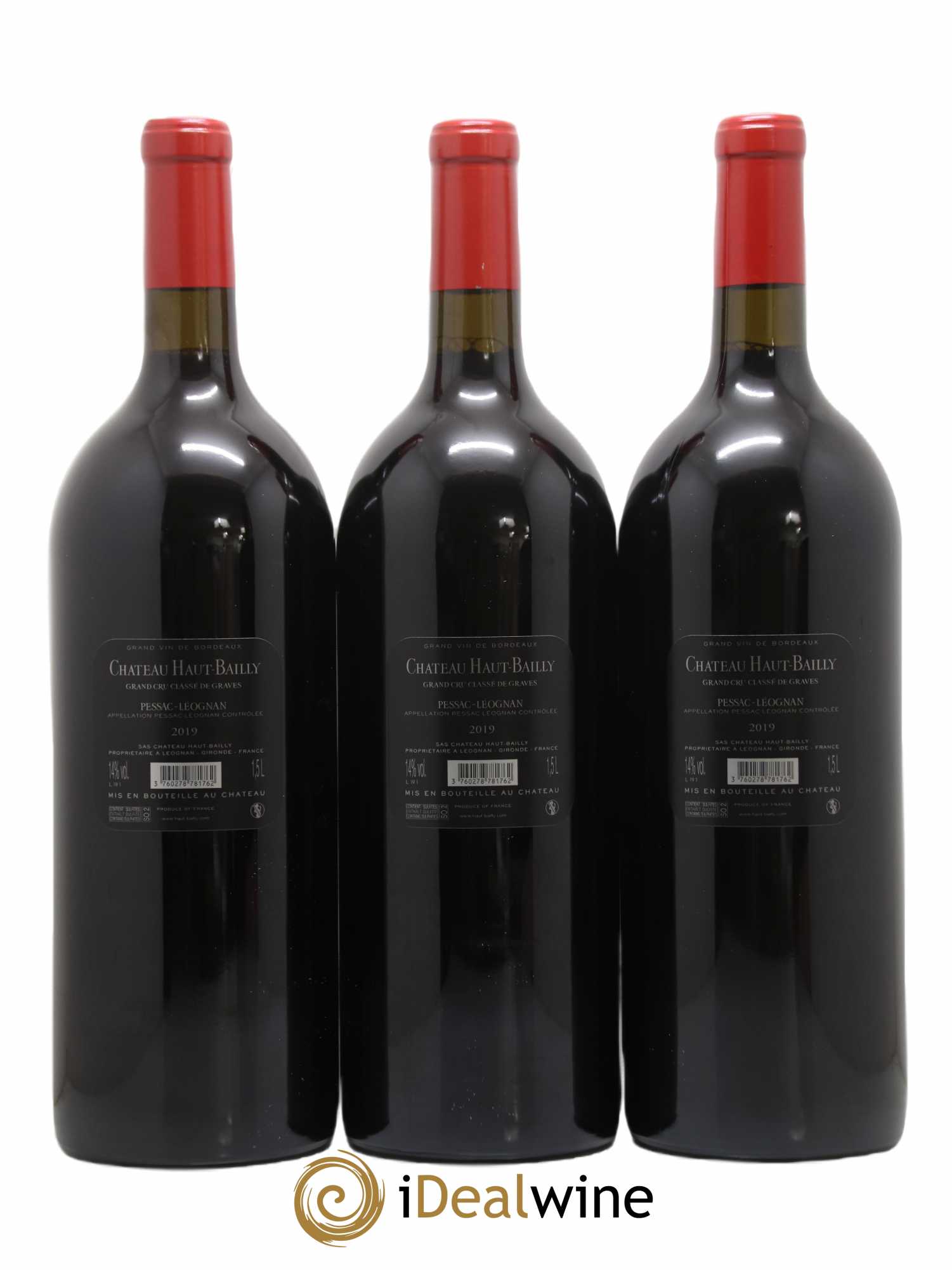 Château Haut-Bailly Cru Classé de Graves 2019 - Lot de 6 magnums - 4