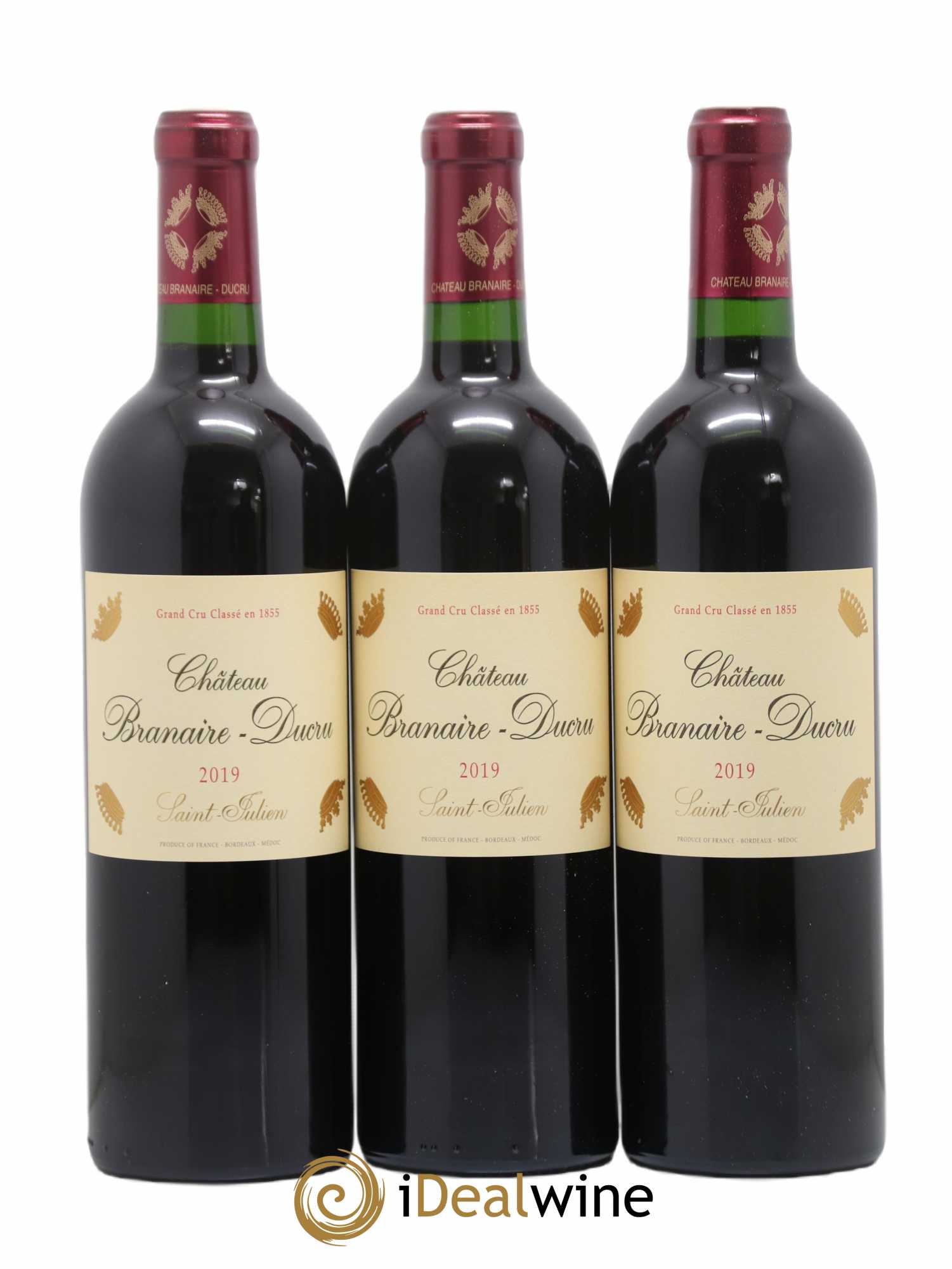 Château Branaire Ducru 4ème Grand Cru Classé  2019 - Lot de 6 bouteilles - 1