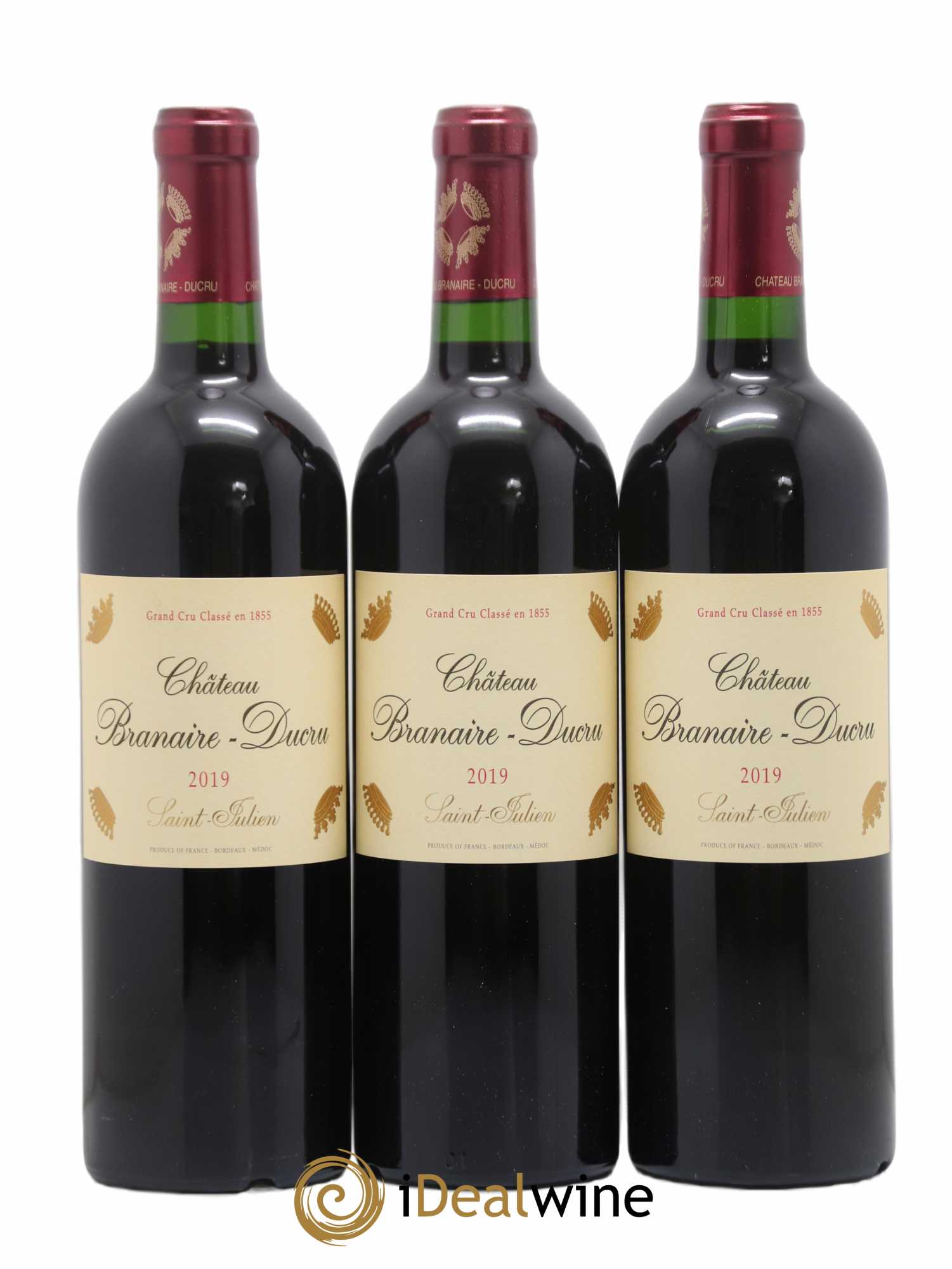 Château Branaire Ducru 4ème Grand Cru Classé  2019 - Lot de 6 bouteilles - 3