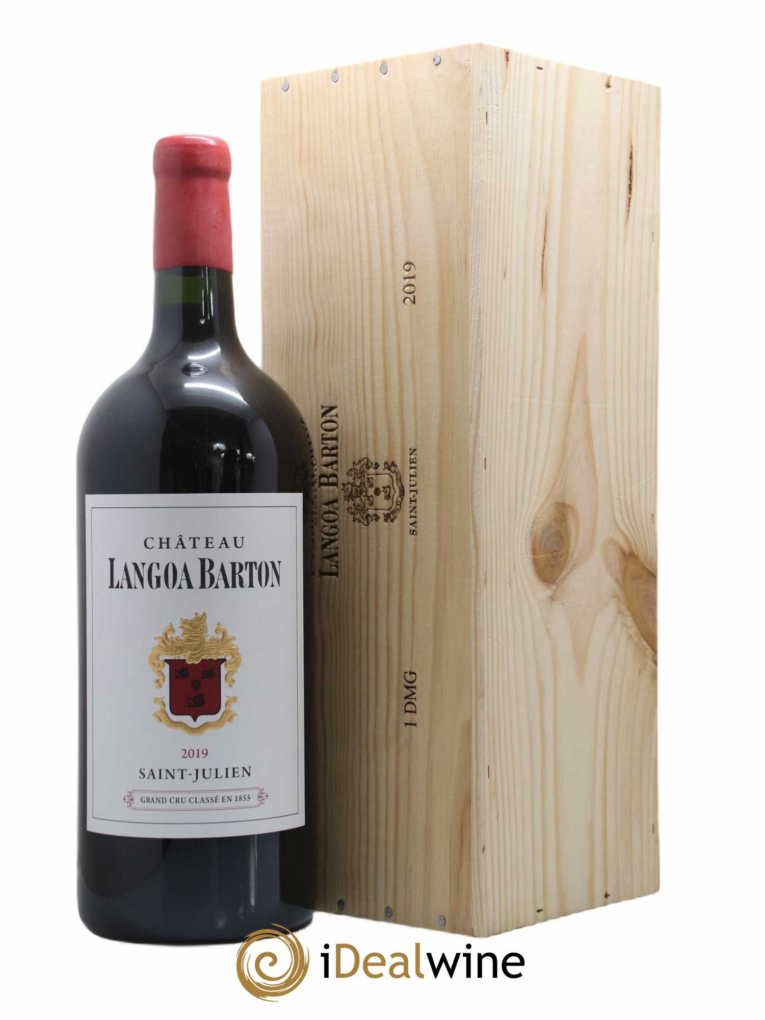 Château Langoa Barton 3ème Grand Cru Classé 2019 - Lot de 1 double magnum - 0