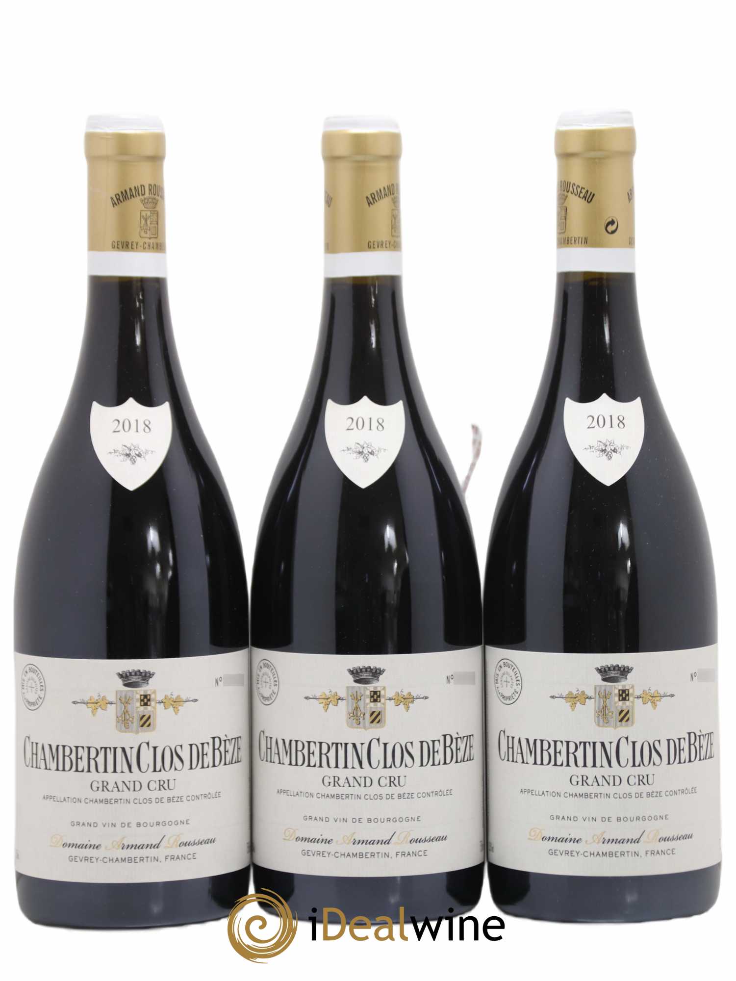 Chambertin Clos de Bèze Grand Cru Armand Rousseau (Domaine) 2018 - Lot of 6 bottles - 1