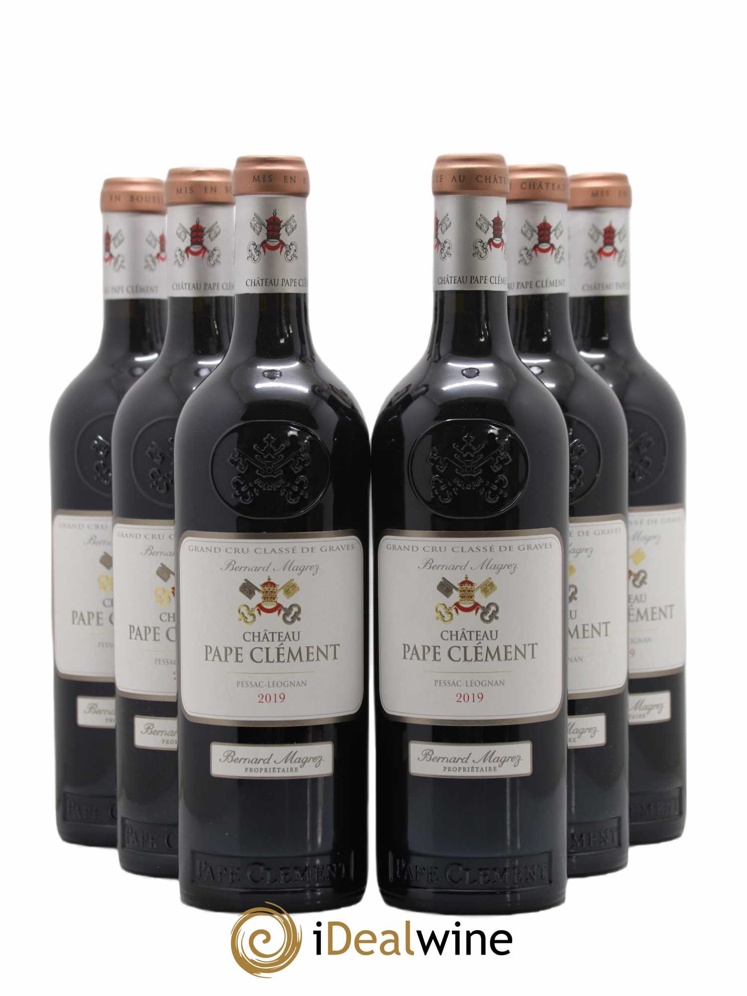 Château Pape Clément Cru Classé de Graves 2019 - Lot de 6 bouteilles - 0