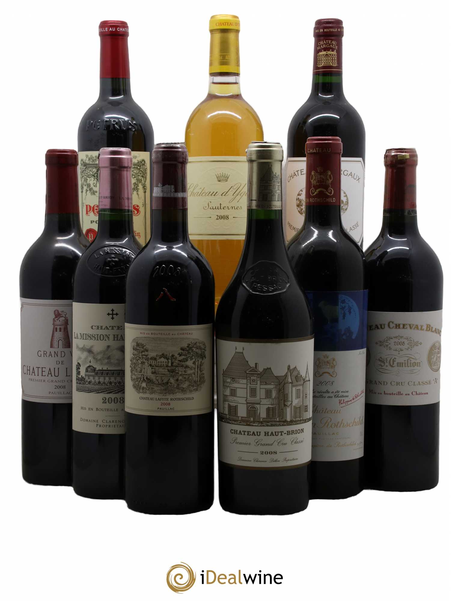 Caisse Collection Duclot 2008 2008 - Lot de 9 bouteilles - 0
