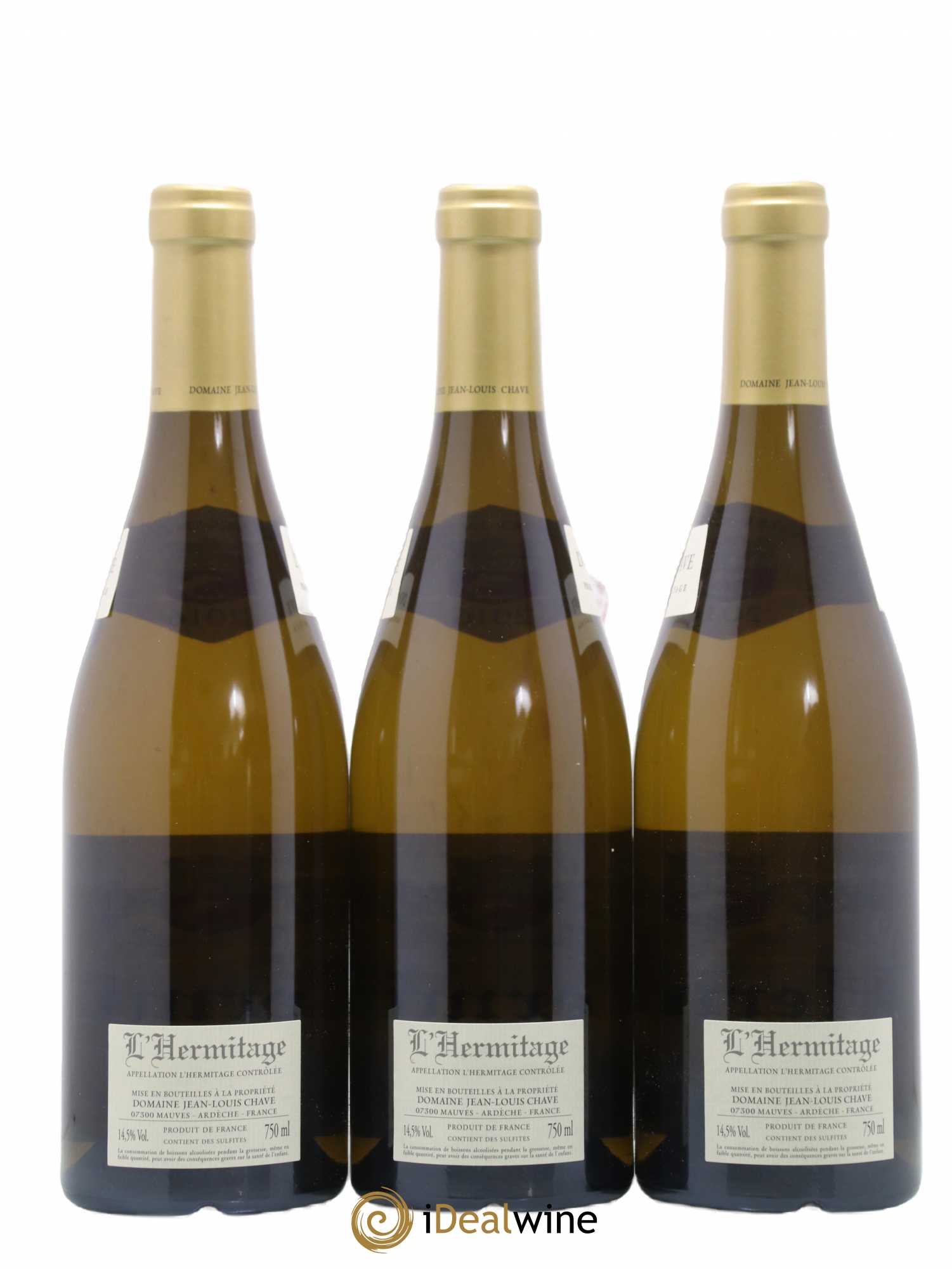 Hermitage Jean-Louis Chave 2016 - Lot de 3 bouteilles - 1
