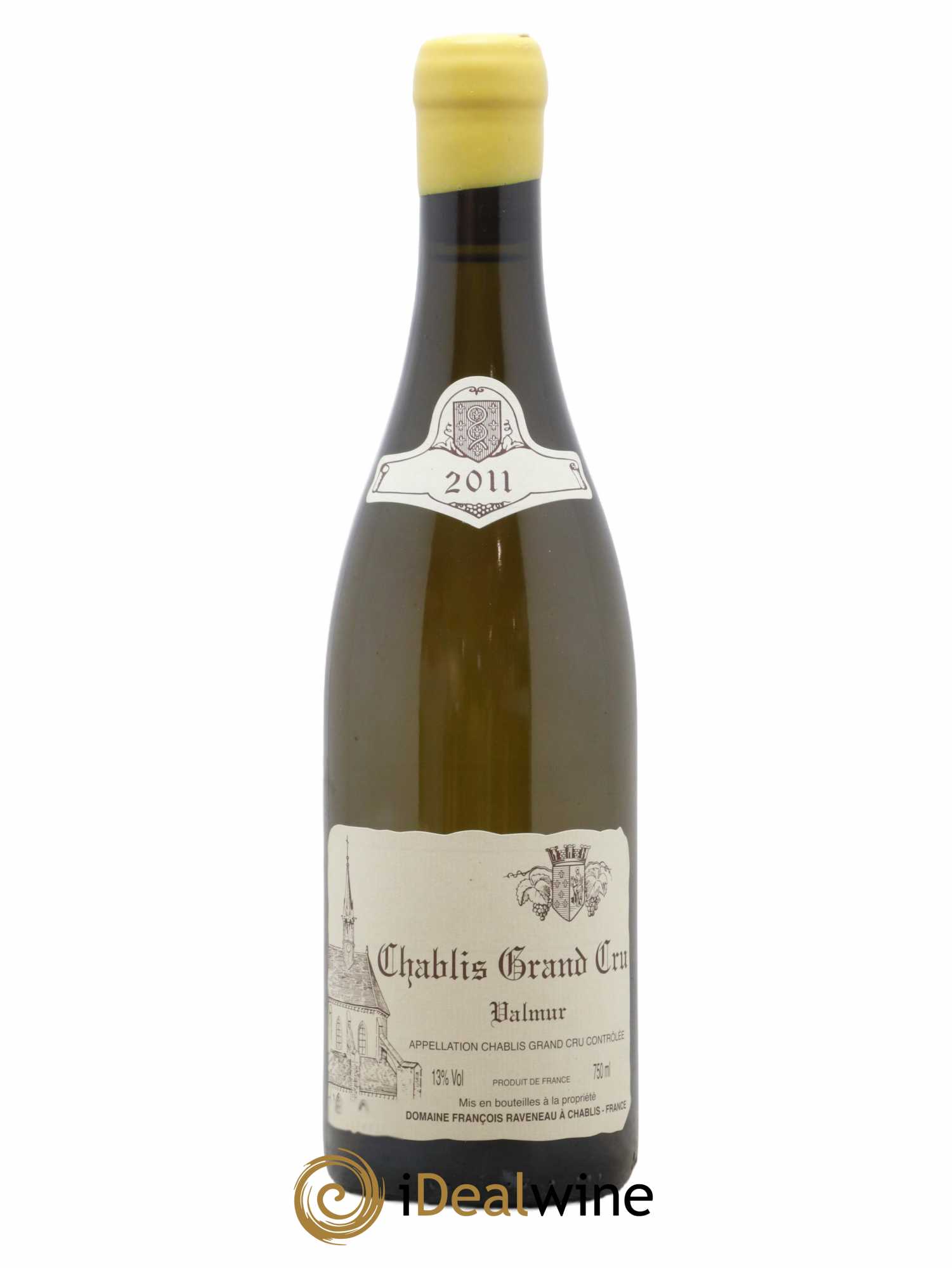 Chablis Grand Cru Valmur Raveneau (Domaine) 2011 - Lot de 1 bouteille - 0