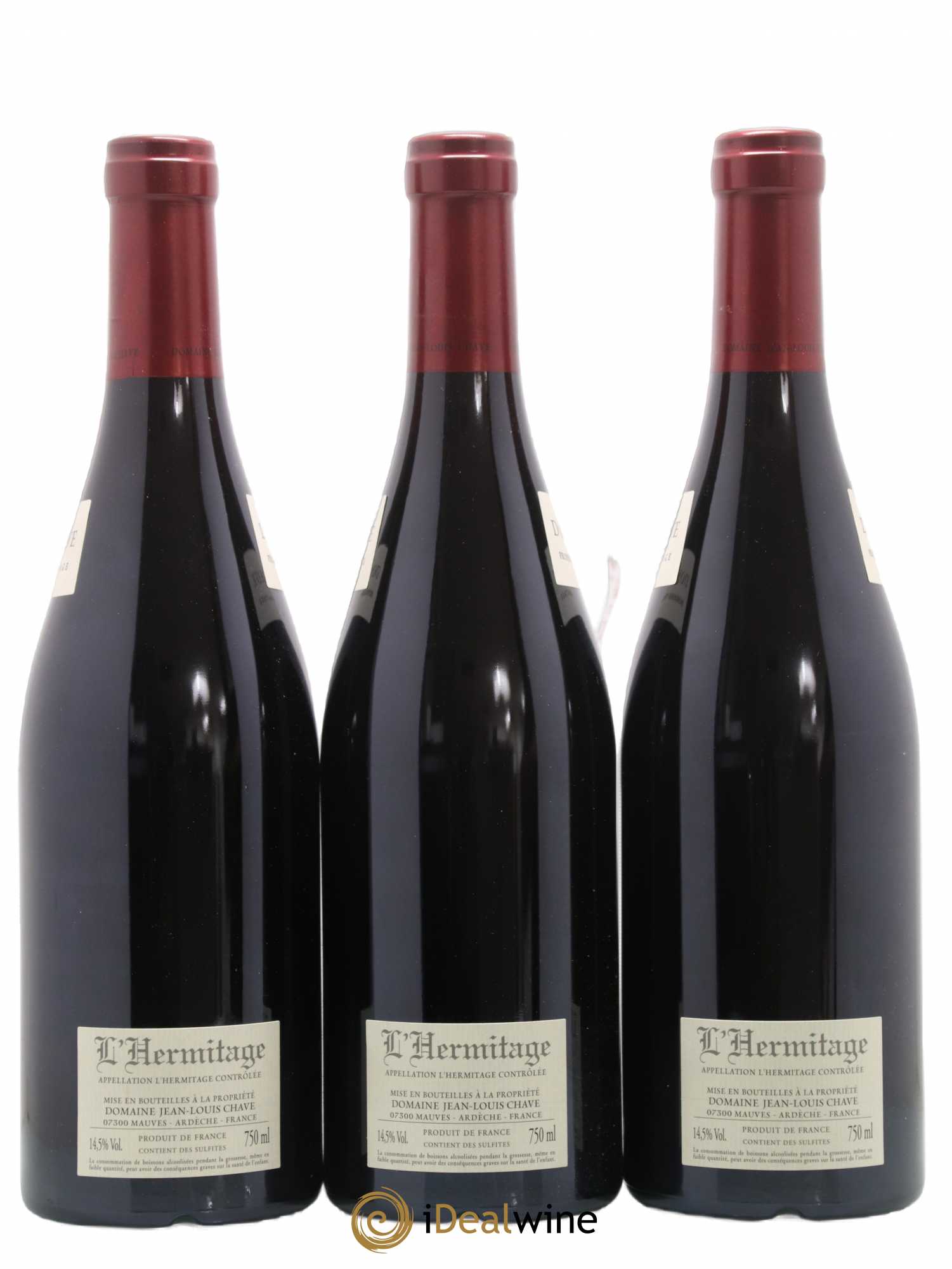 Hermitage Jean-Louis Chave 2016 - Lot de 3 bouteilles - 1