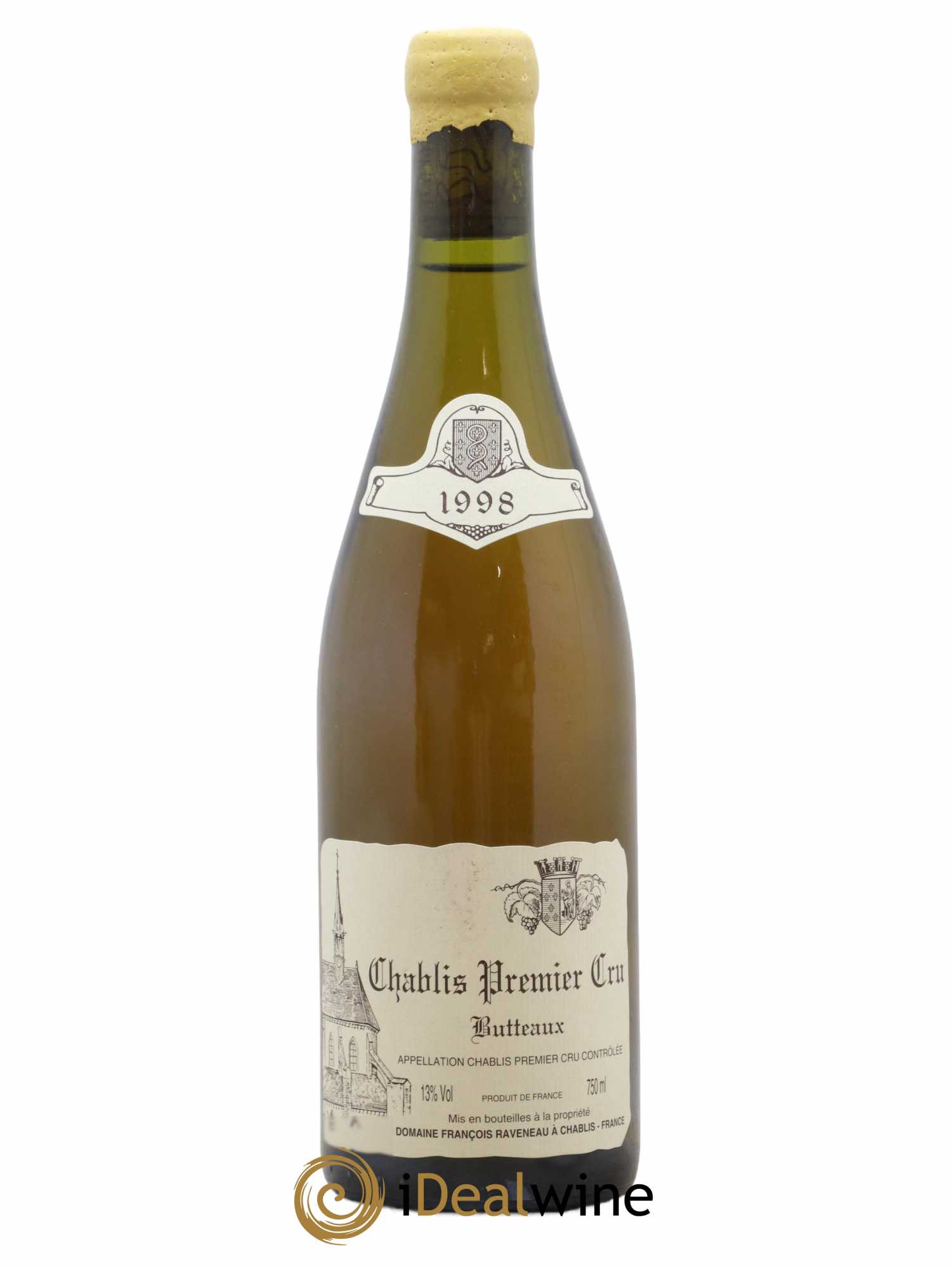 Chablis 1er Cru Butteaux Raveneau (Domaine) 1998 - Lot de 1 bouteille - 0