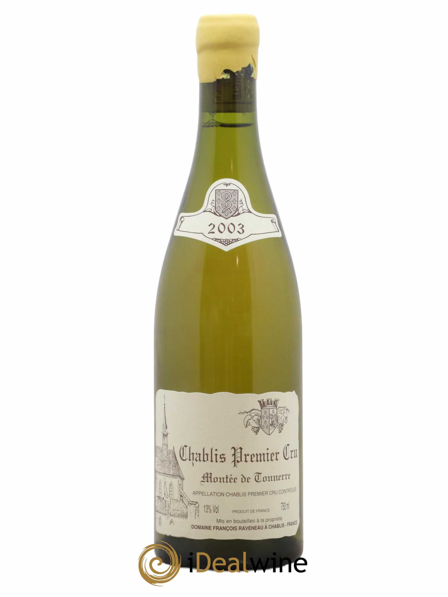 Chablis 1er Cru Montée de Tonnerre Raveneau (Domaine) 2003 - Lot of 1 bottle - 0