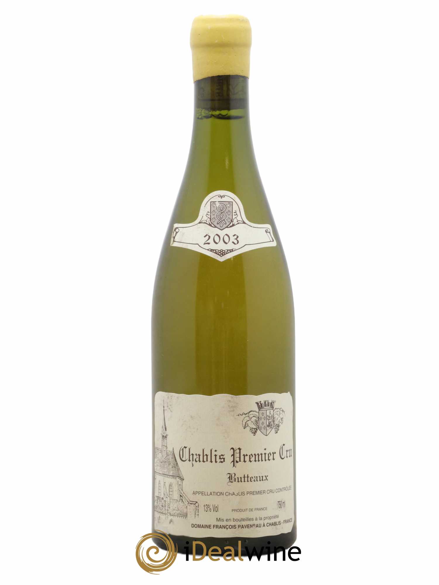 Chablis 1er Cru Butteaux Raveneau (Domaine) 2003 - Lot de 1 bouteille - 0